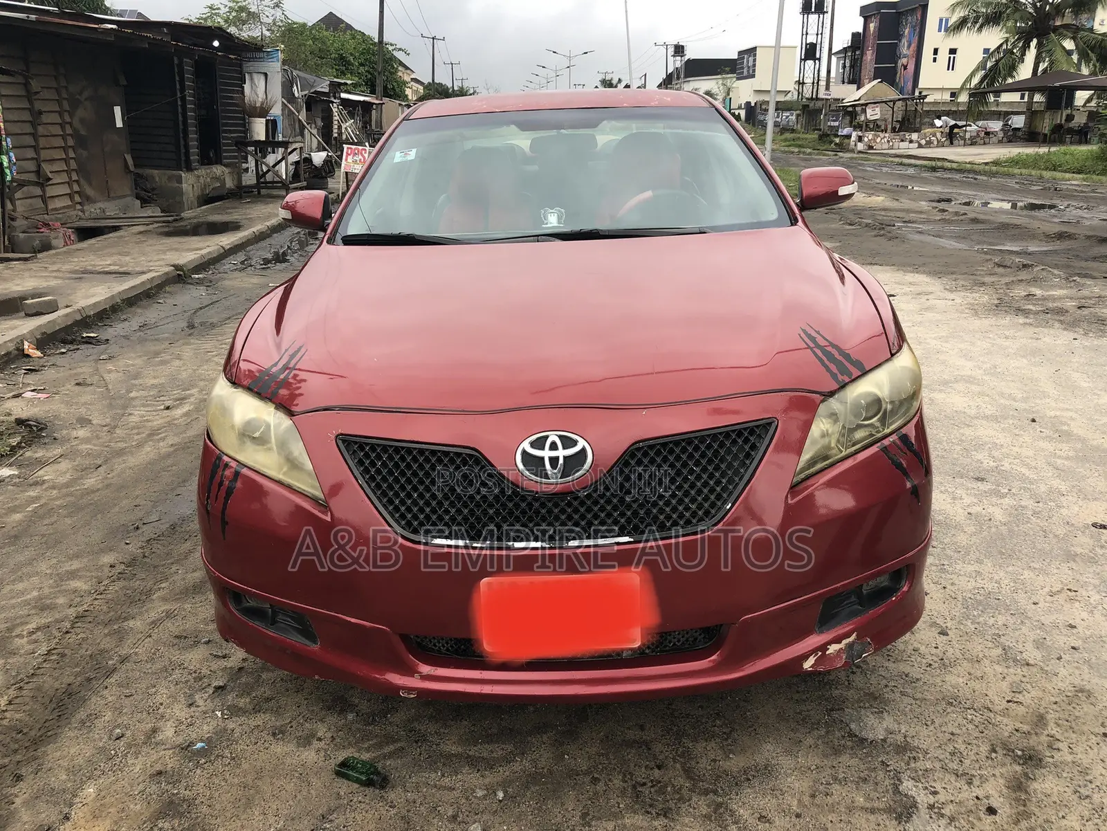 Toyota Camry 2008 Red