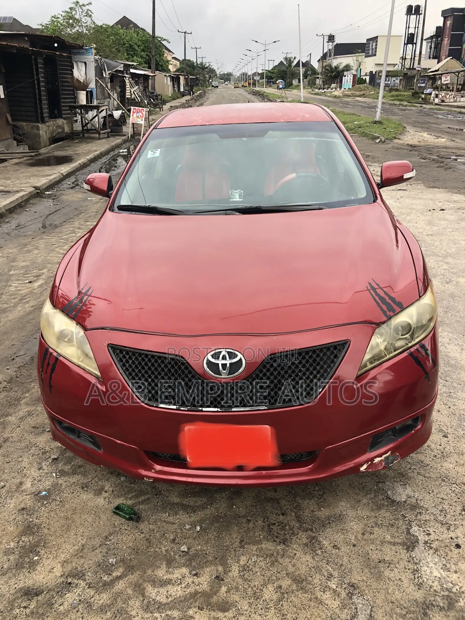 Toyota Camry 2008 Red