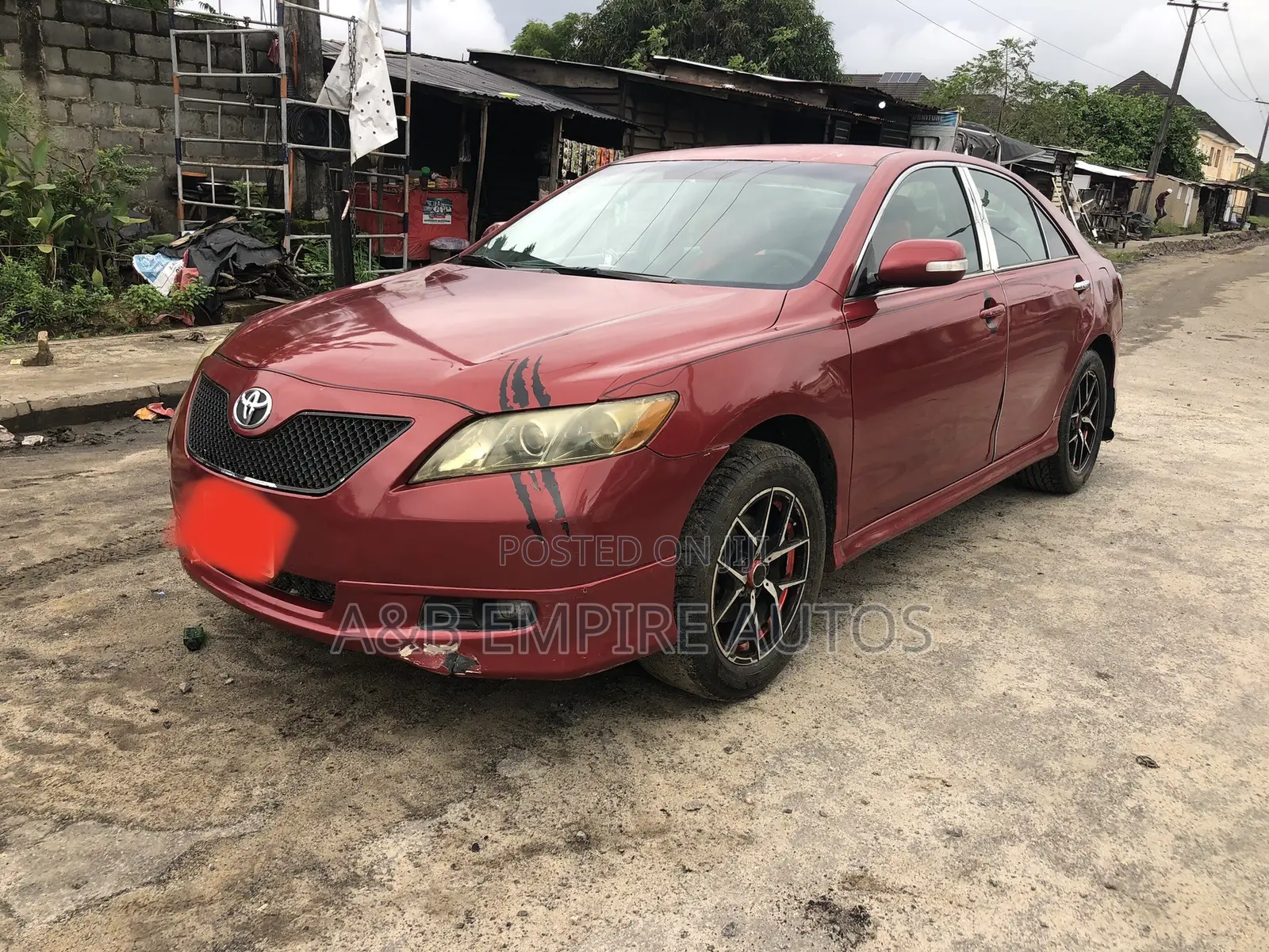 Toyota Camry 2008 Red