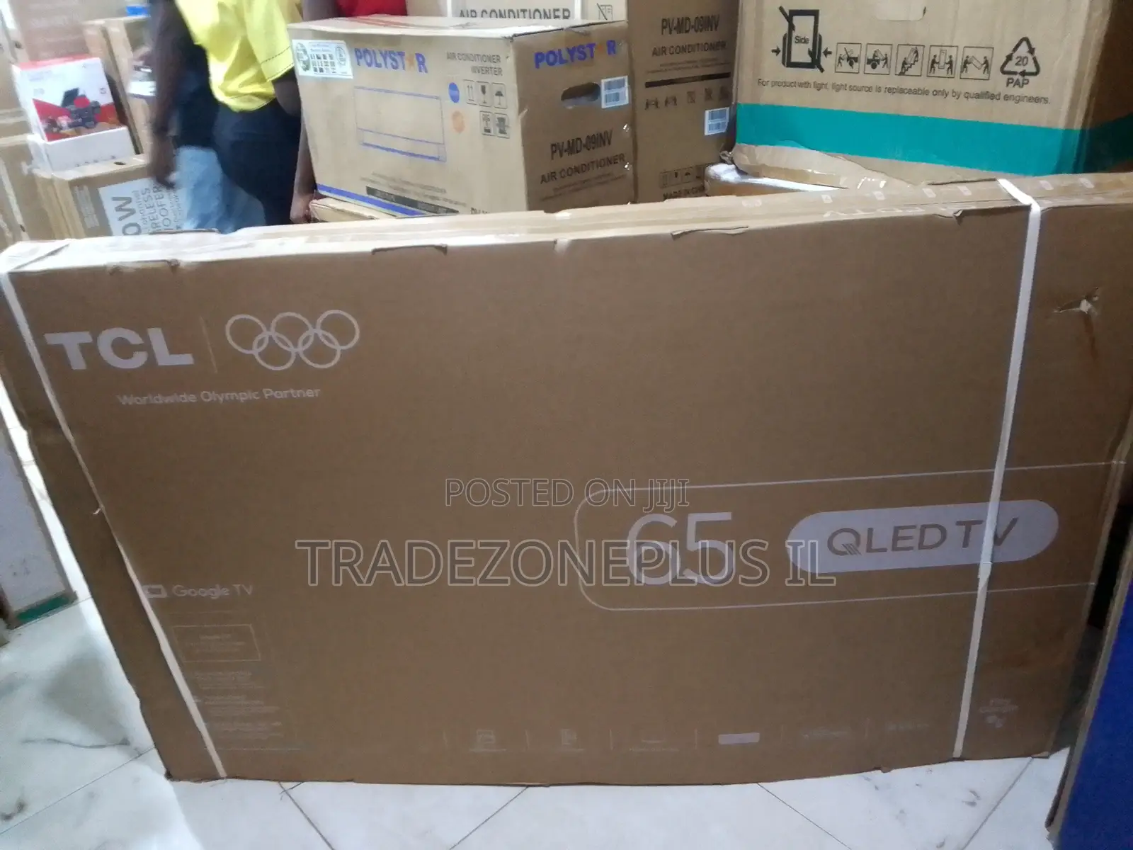 TCL 65T6D 65” Smart QLED TV Premium Home Viewing