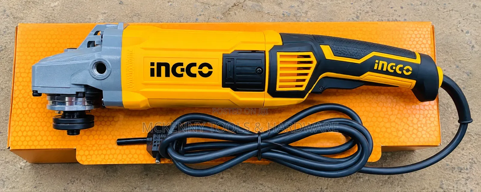 INGCO Angle Grinder – Heavy Duty Electric Cutting Grinding Machine