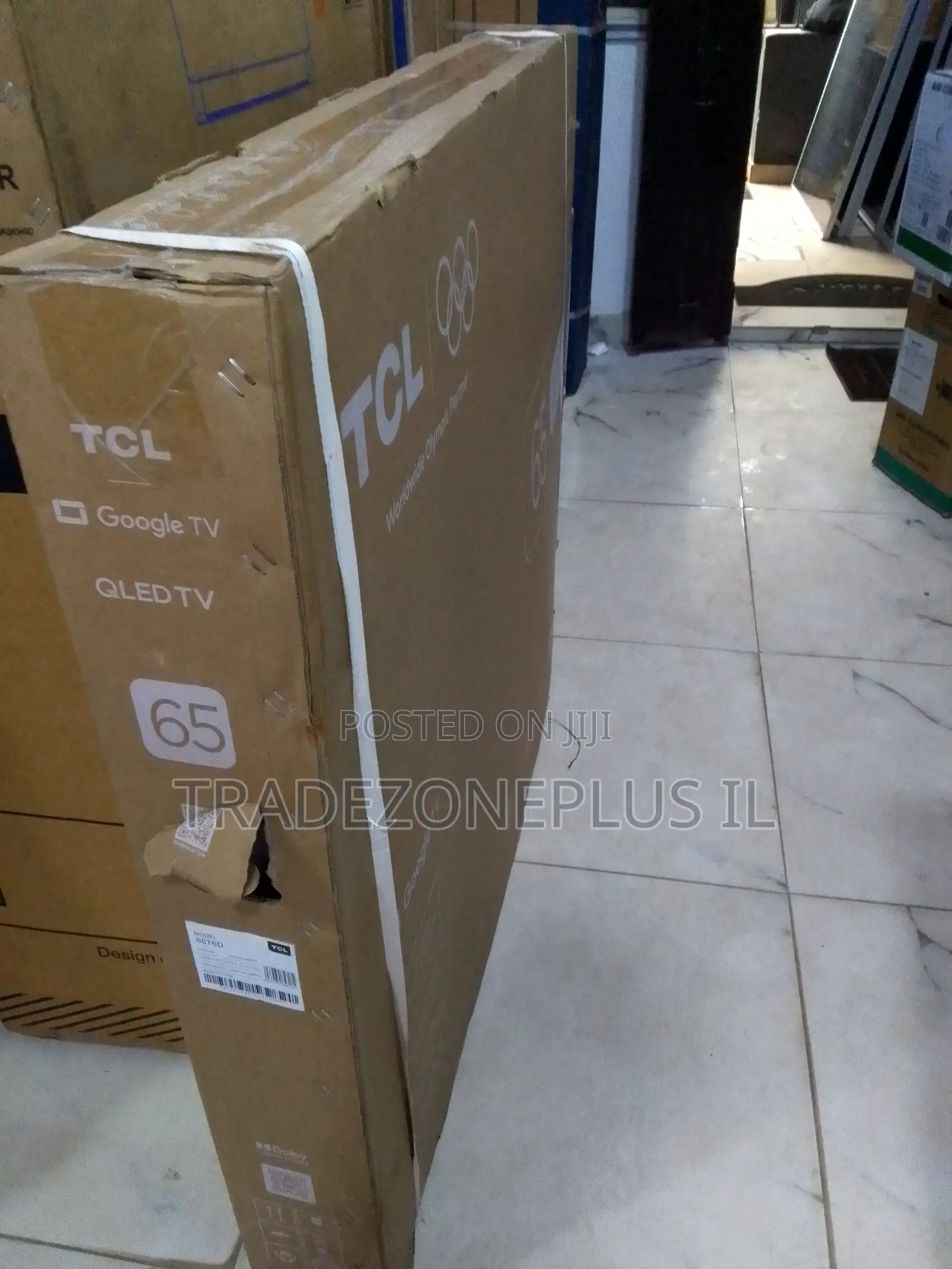 TCL 65” 65t6d Qled TV Modern Design