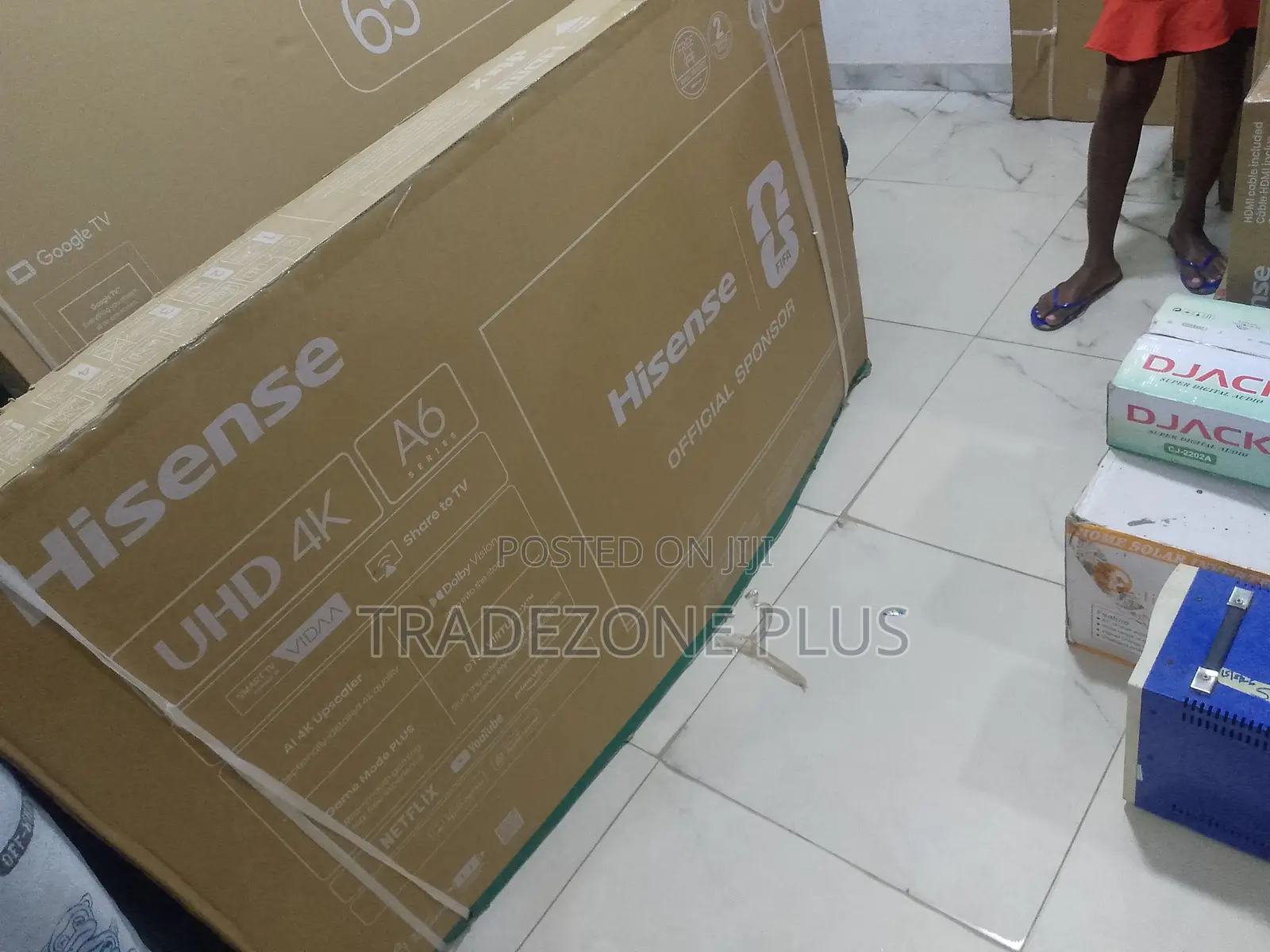 New Hisense 65" A6Q Series UHD Smart TV