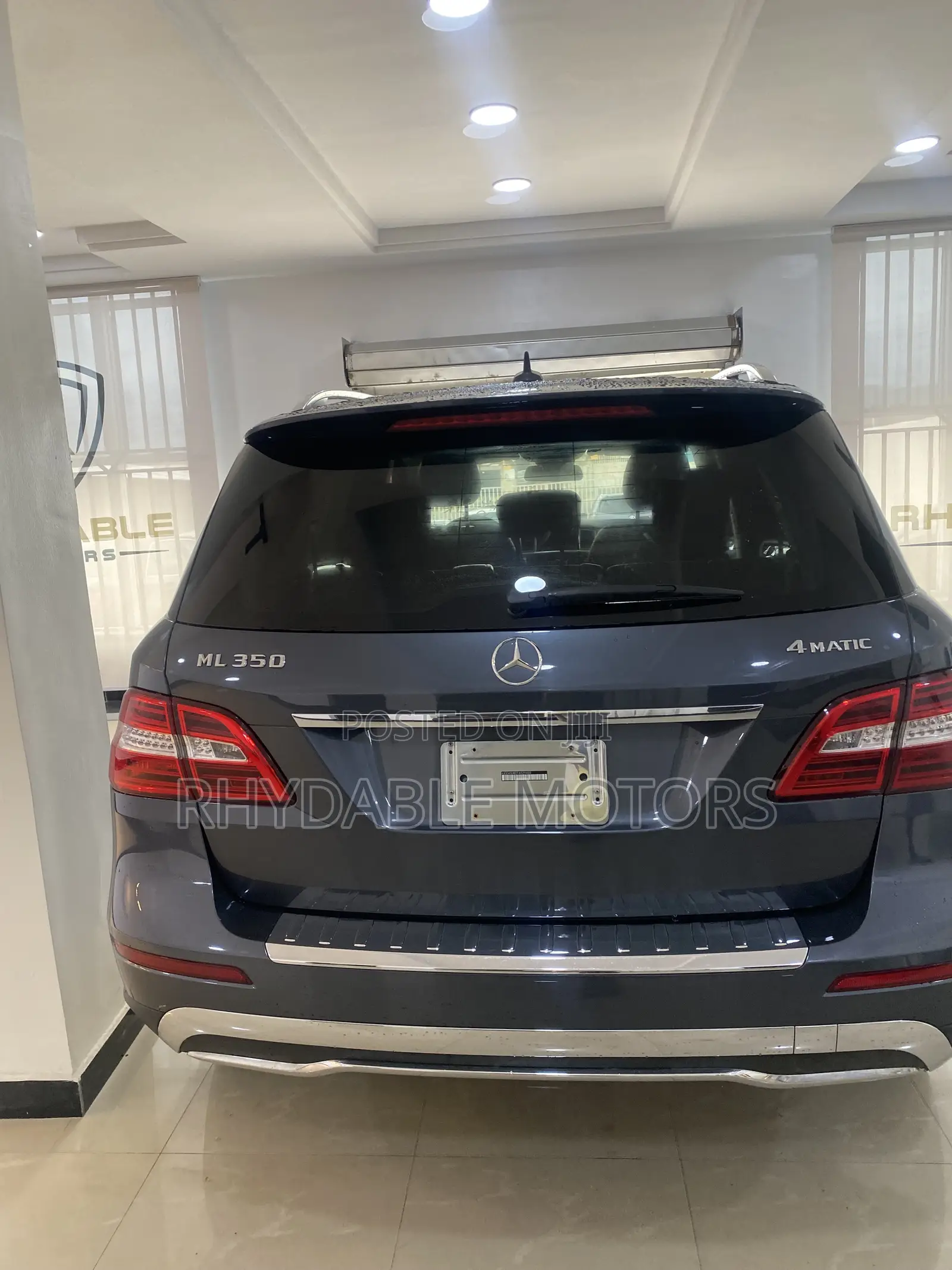 Mercedes-Benz M Class ML350 4MATIC 4dr SUV AWD (3.5L 6cyl 7A) 2015 Gray