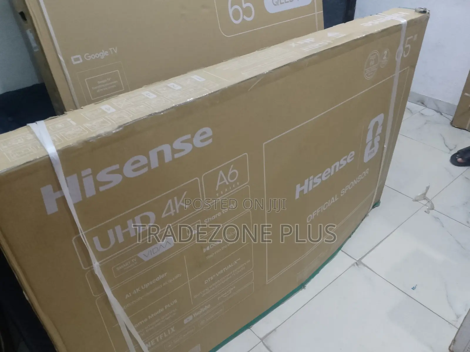 Hisense 65A6Q 65" UHD Smart Television – A6 Series