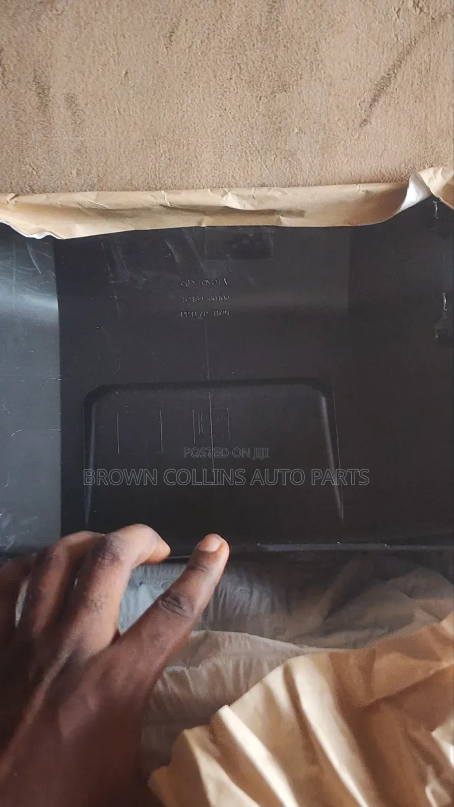 Back Bumper Tolling Cover Prado 2023-2025