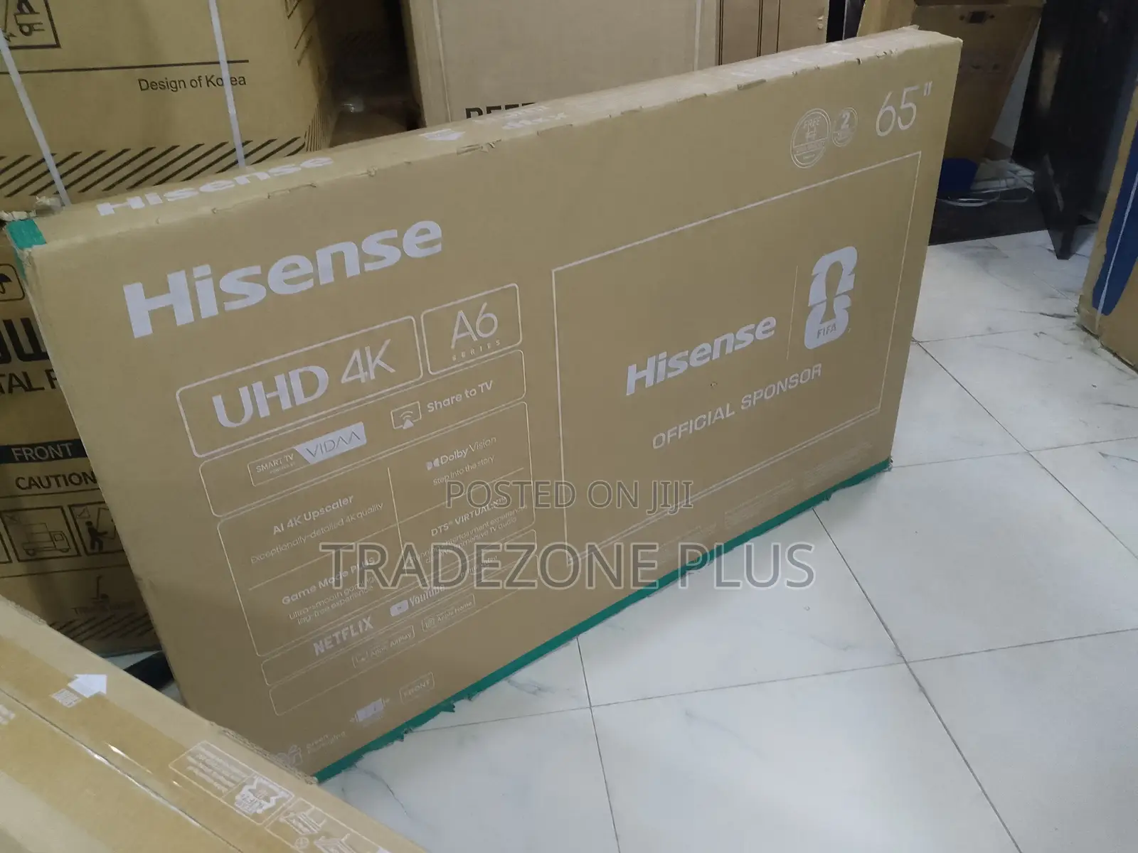 Hisense A6Q Series 65 Inch Ultra HD Smart Television