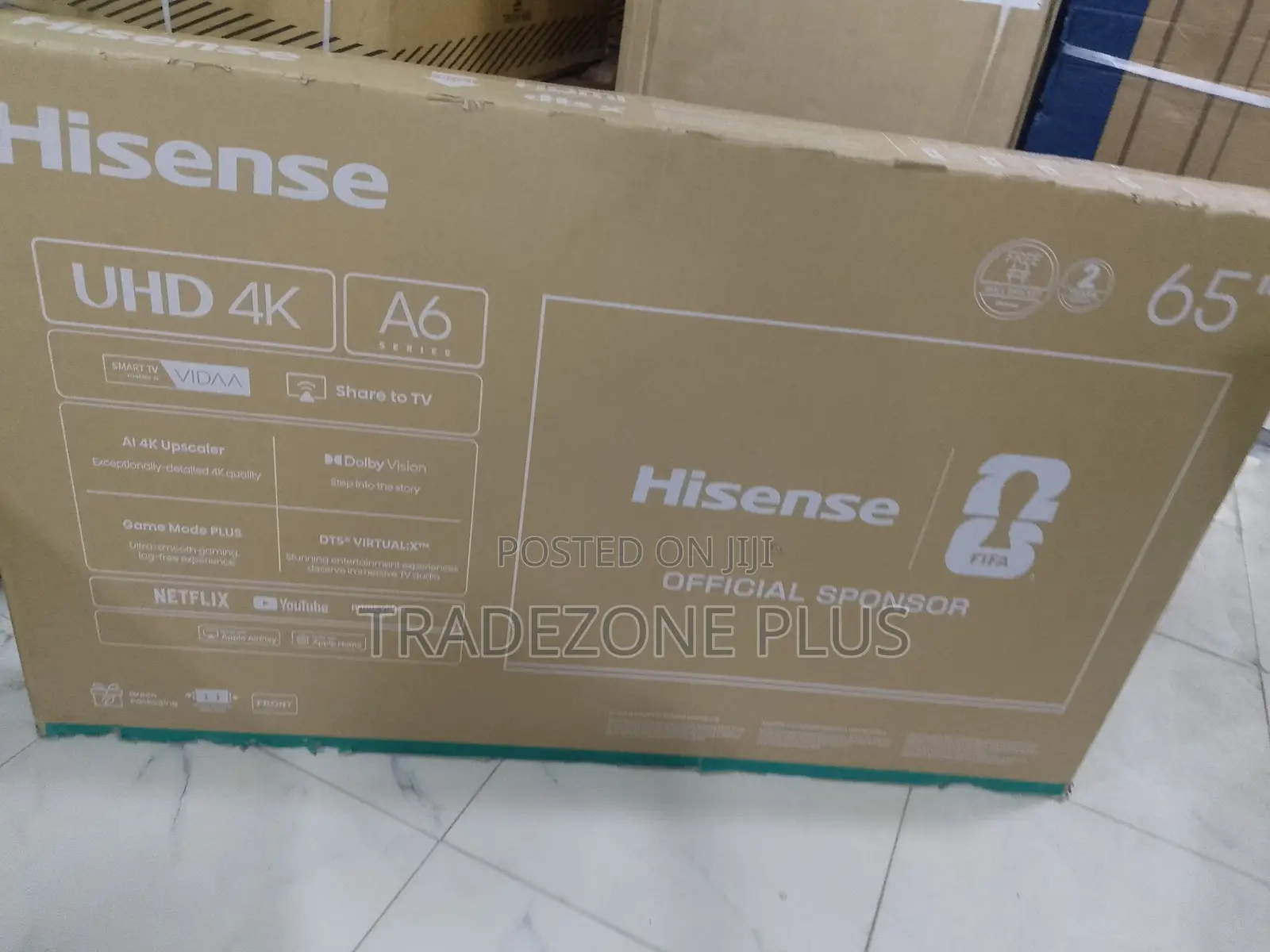 New Hisense 65A6Q UHD Smart Television