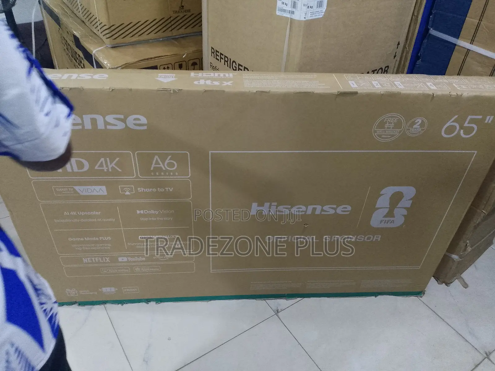 New Hisense 65A6Q UHD Smart Television