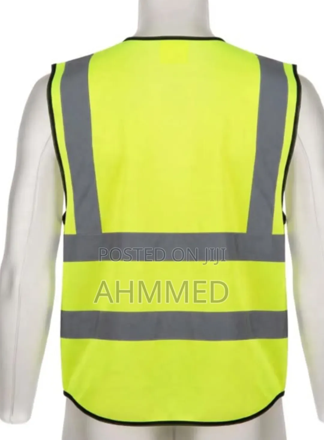 Reflective Jacket With Zip and Pocket