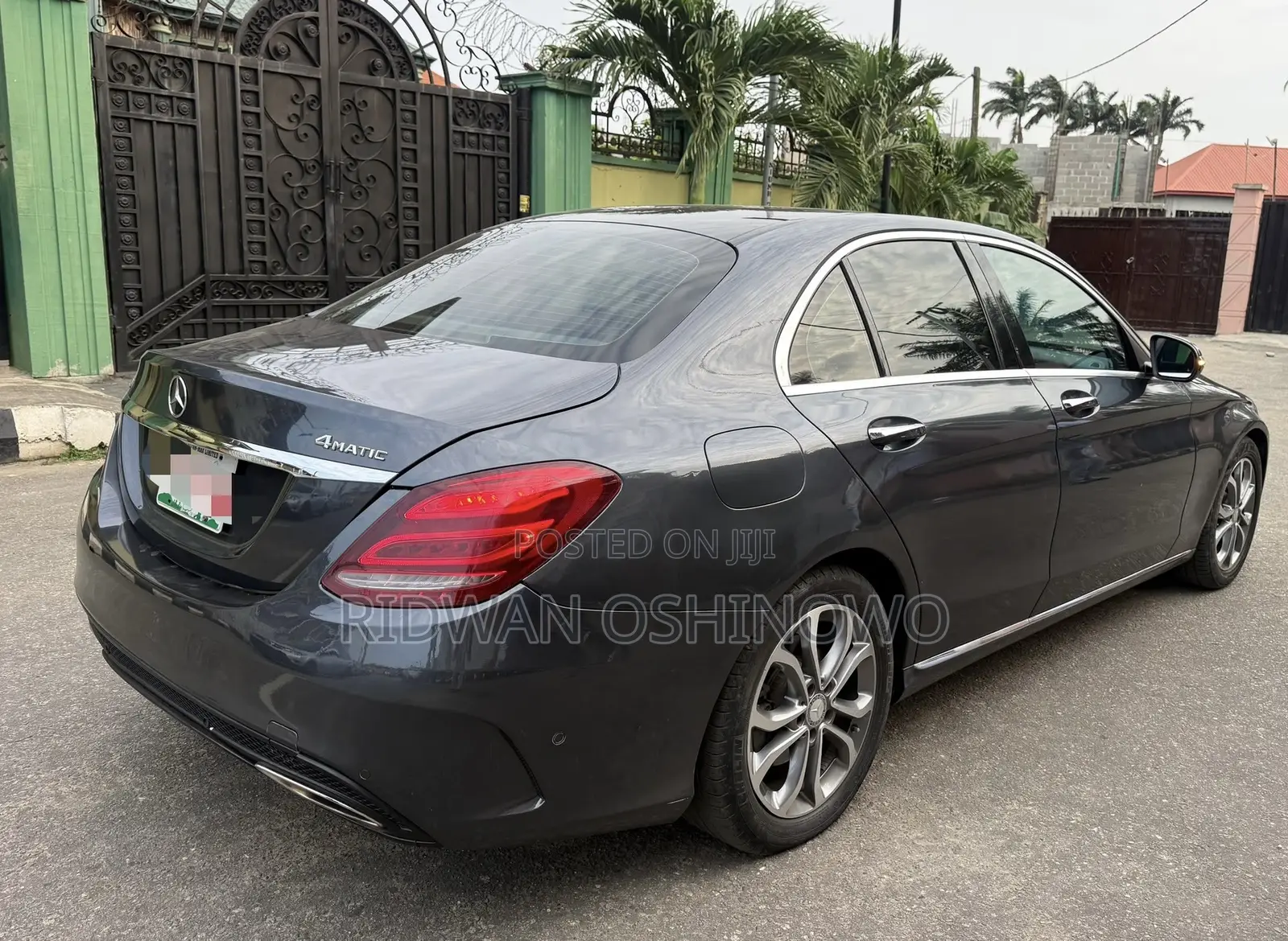 Mercedes-Benz C300 Luxury 4Matic Sedan AWD (2.0L 4cyl 7A) 2016 Black