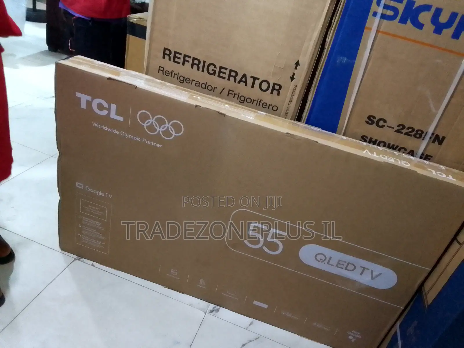 TCL 55 Inch 55T6D QLED TV Premium Home Entertainment