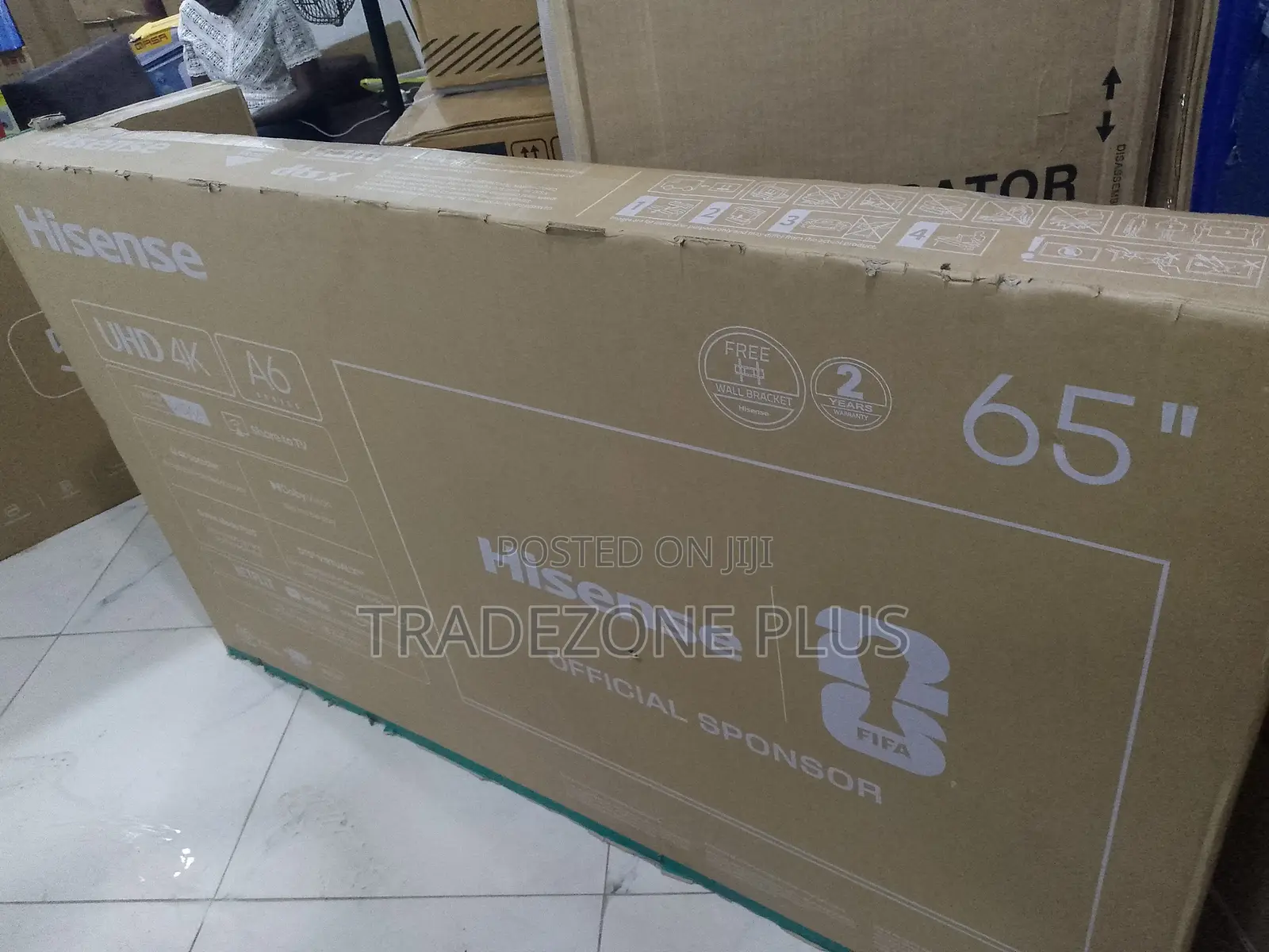 Hisense 65 Inch UHD Smart TV With Resolution