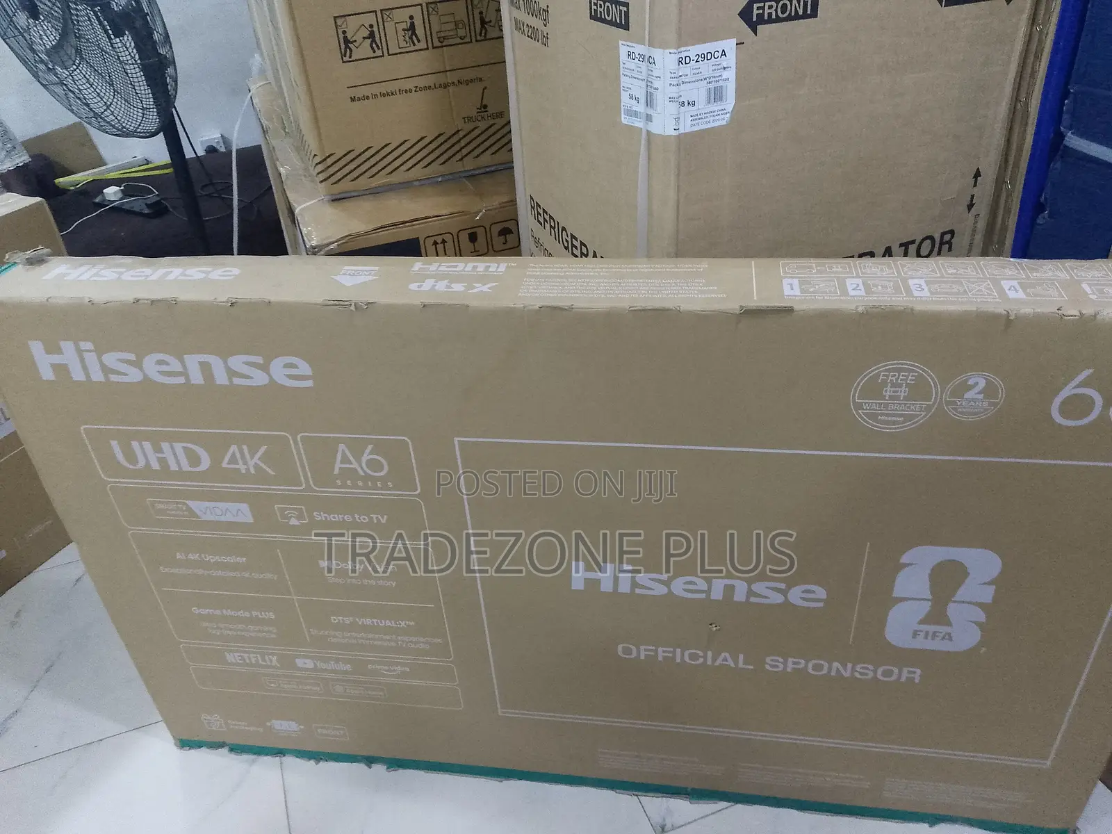 Hisense 65 Inch UHD Smart TV With Resolution