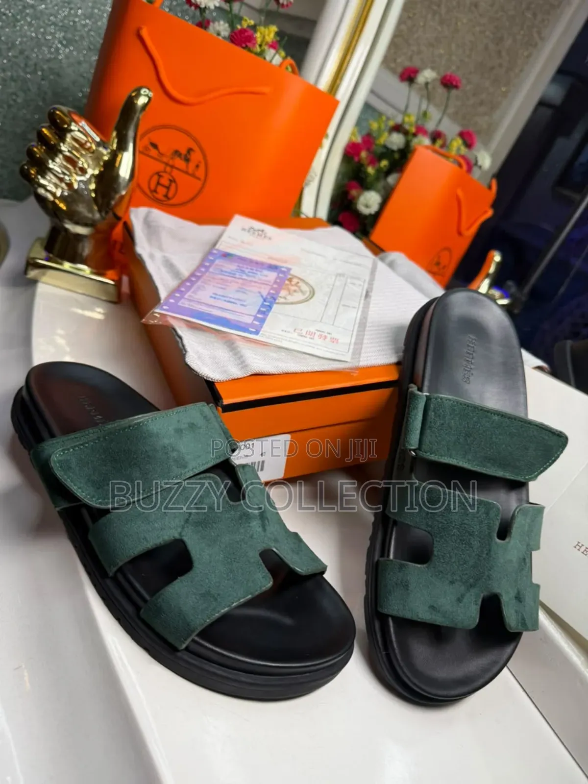 Premium Quality Luxury Hermes Slippers
