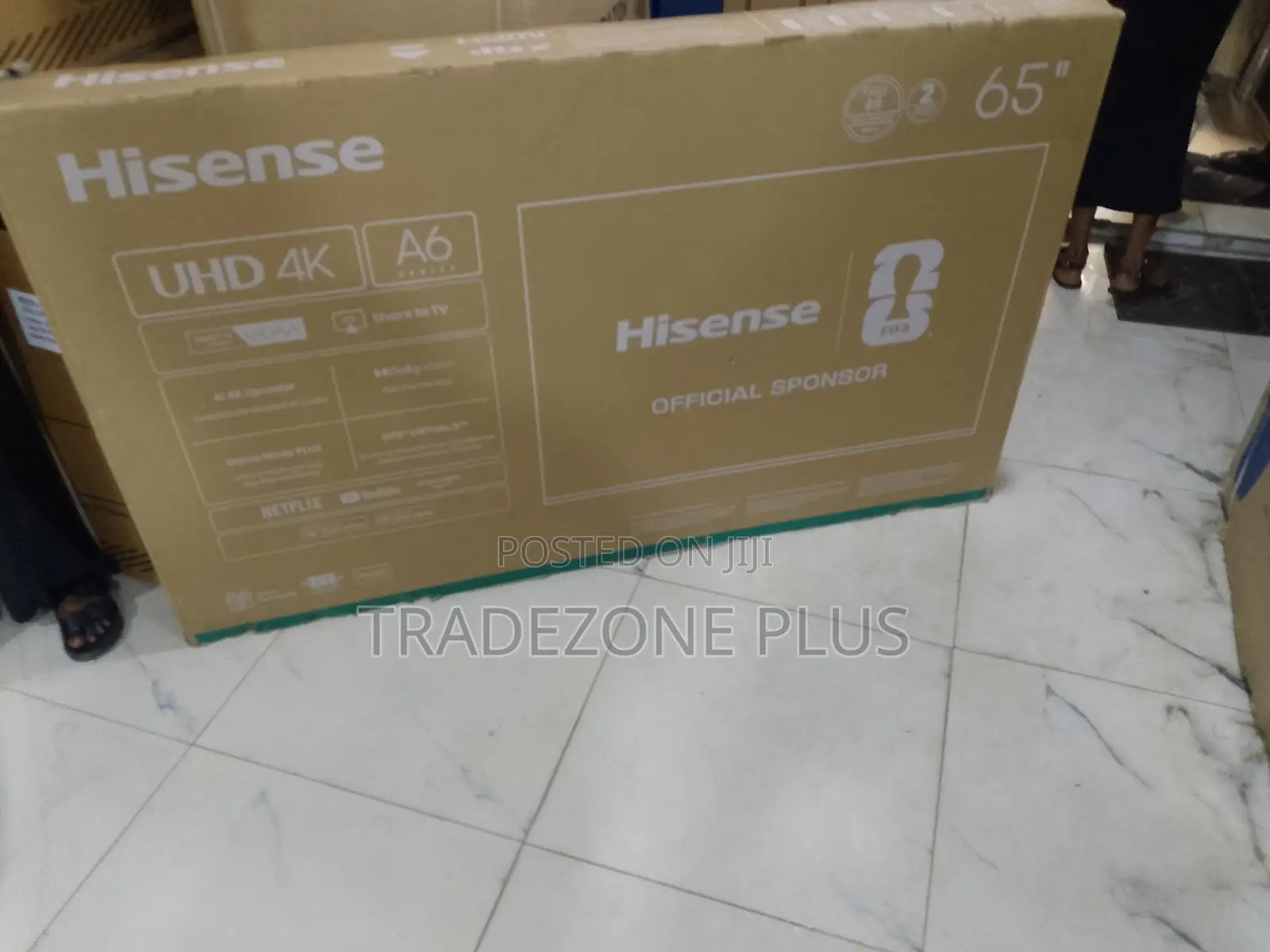 New Hisense 65" Large Screen Smart TV
