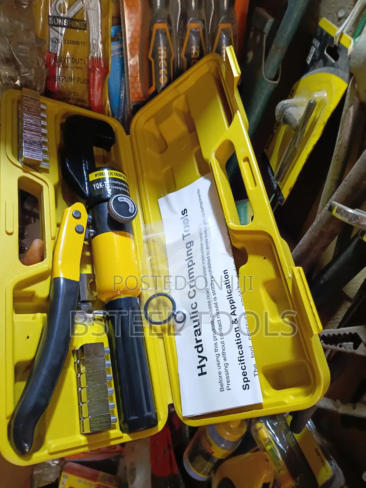 70mm Hydraulic Crimping Tool – Heavy-Duty Cable Crimper