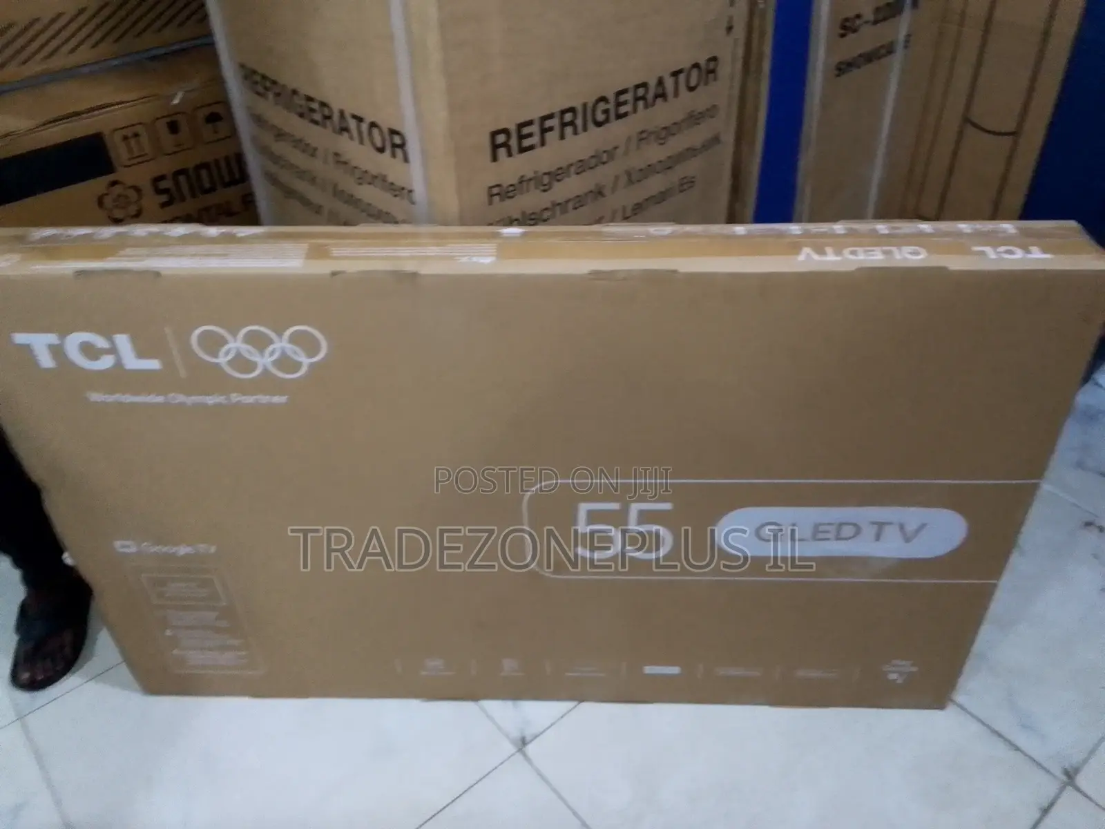 Bring Home TCL 55T6D 55 Inch QLED Smart TV