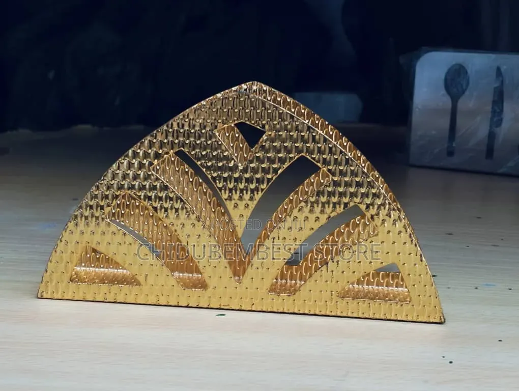 Gold Serviette Holder