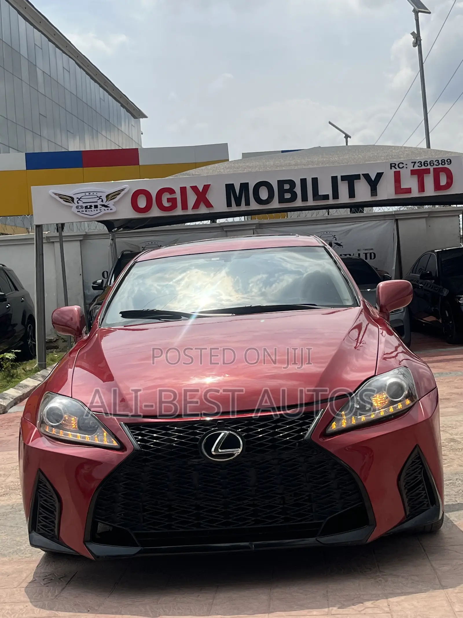 Lexus IS 2006 Red