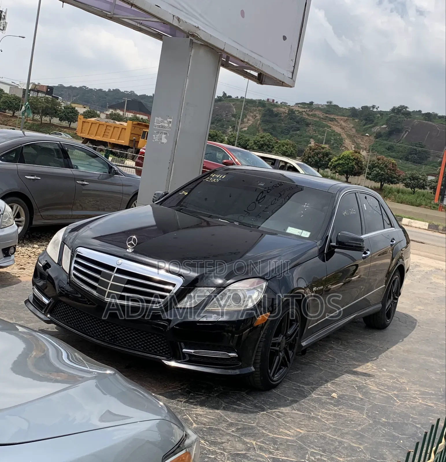 Mercedes-Benz E550 2013 Black