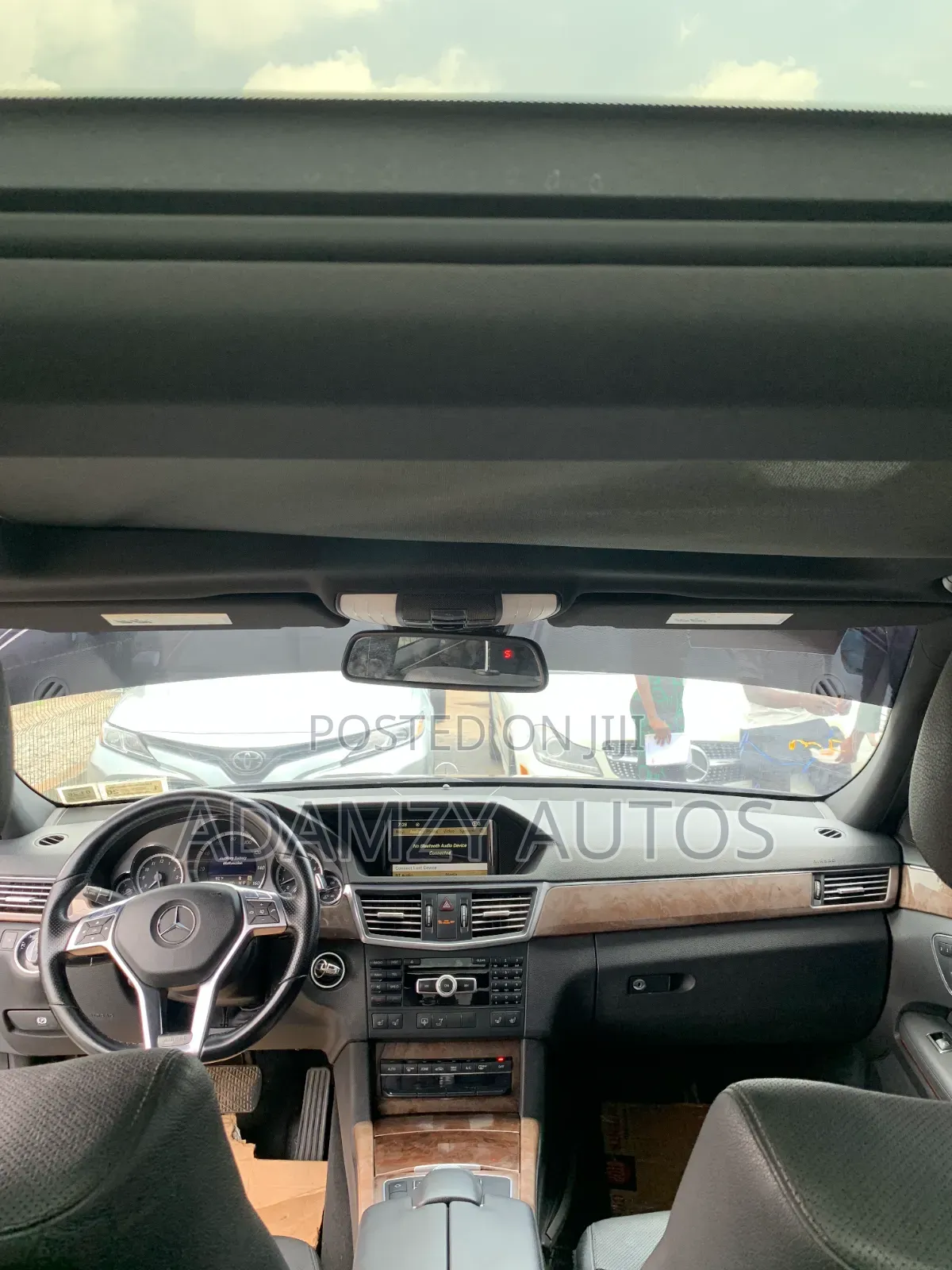 Mercedes-Benz E550 2013 Black
