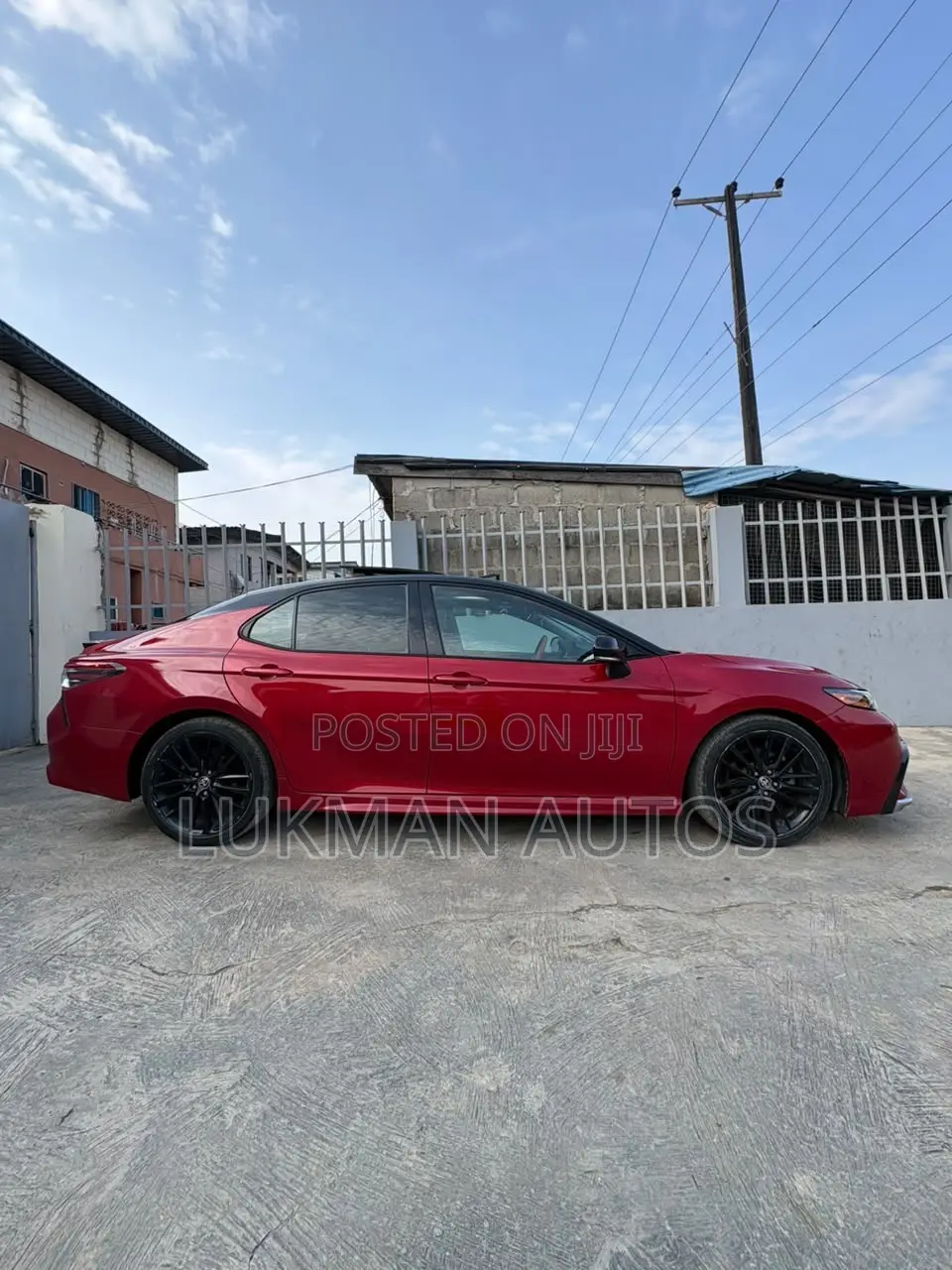 Toyota Camry XSE 2022 Red