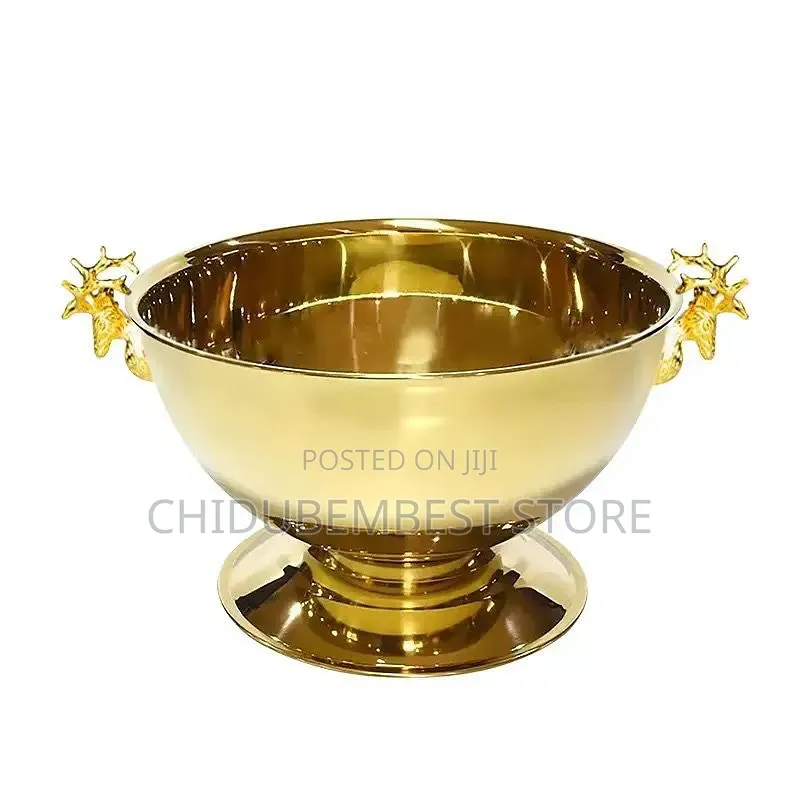 Quality Gold Champagne Bowl