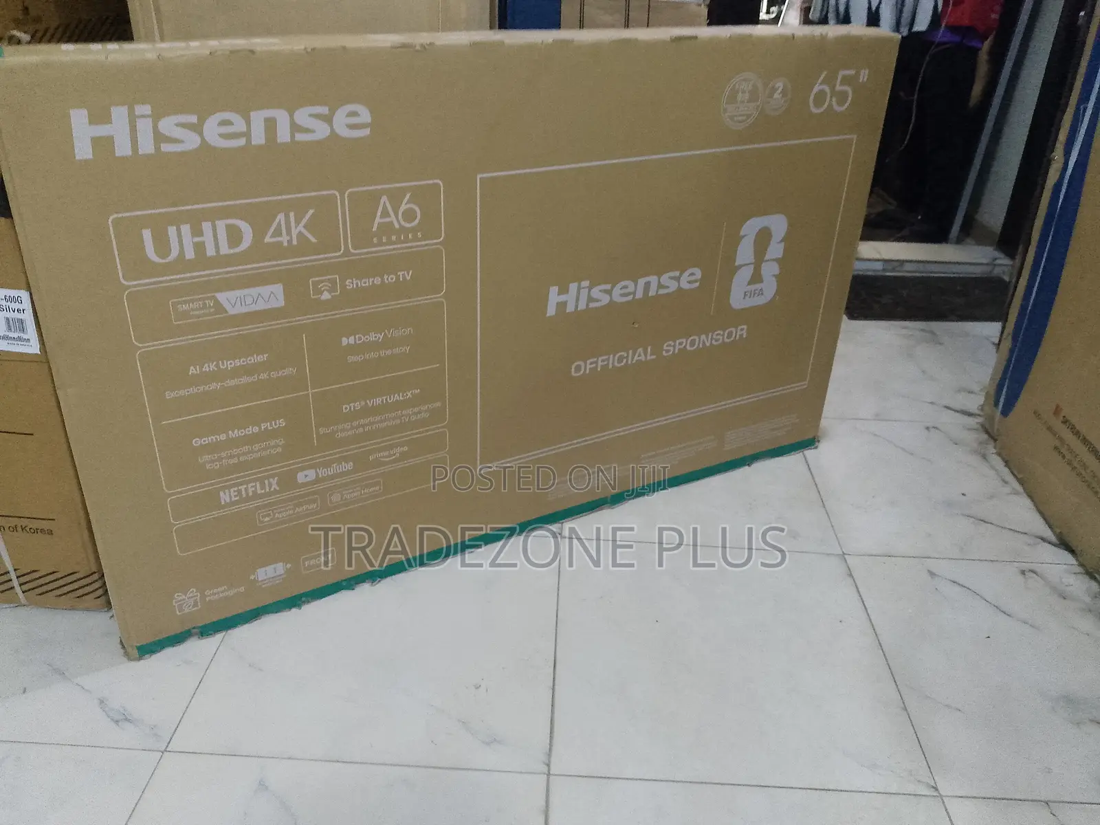 Hisense 65 Inch Bezel-Less Smart TV