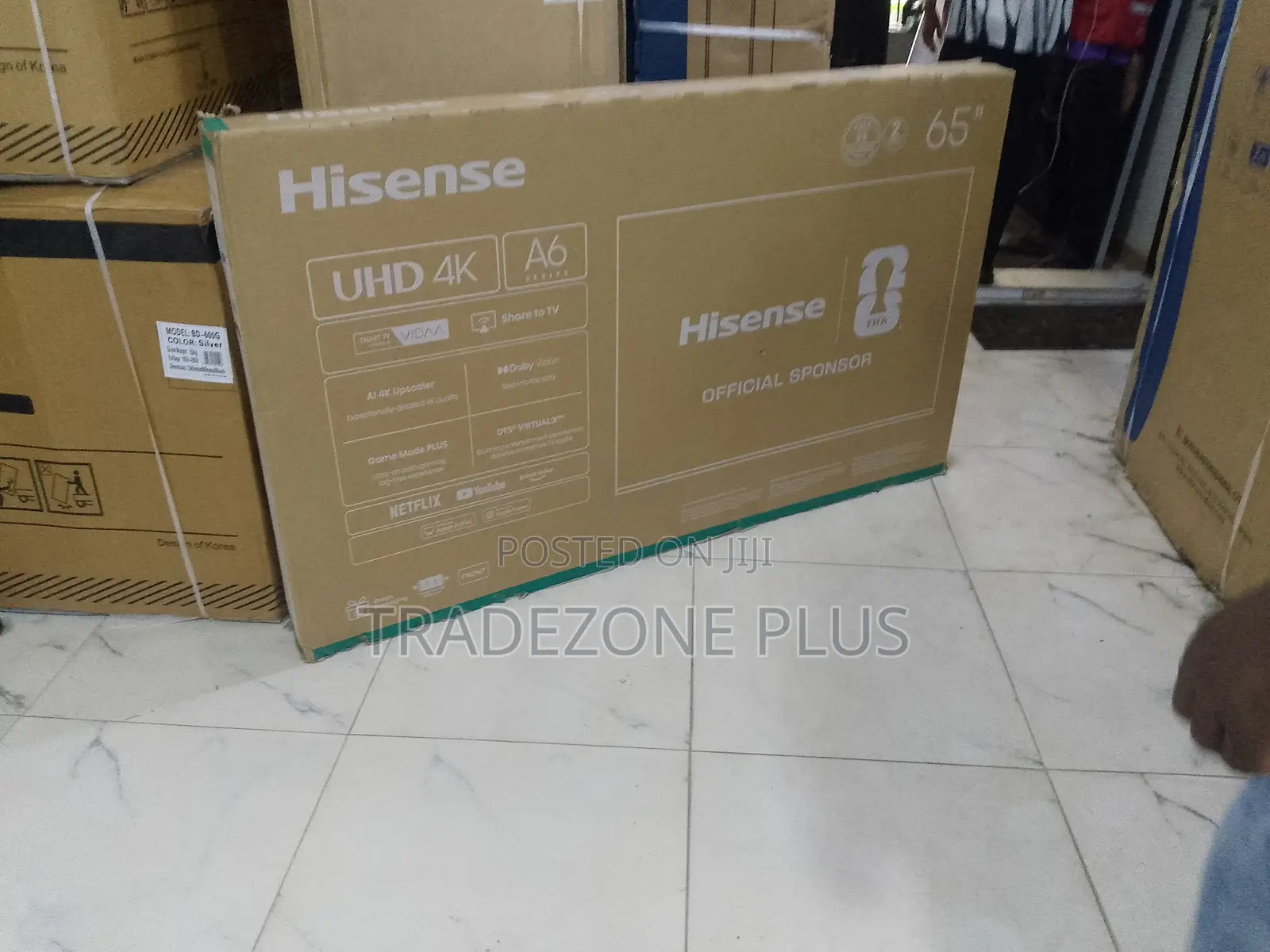 Hisense 65 Inch Bezel-Less Smart TV