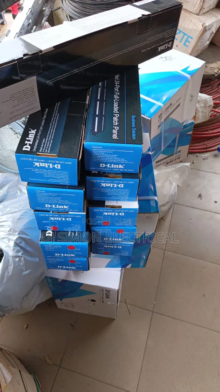 Cat6 D-Link Patch Panel