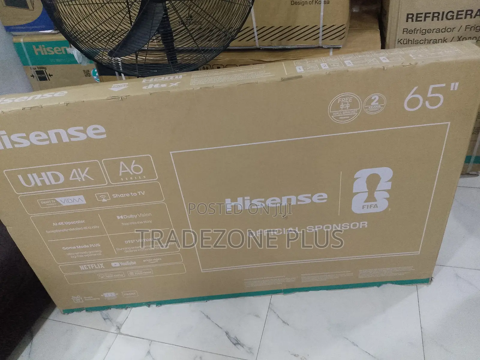 Hisense A6Q 65 Inch Smart TV for Family Entertainment