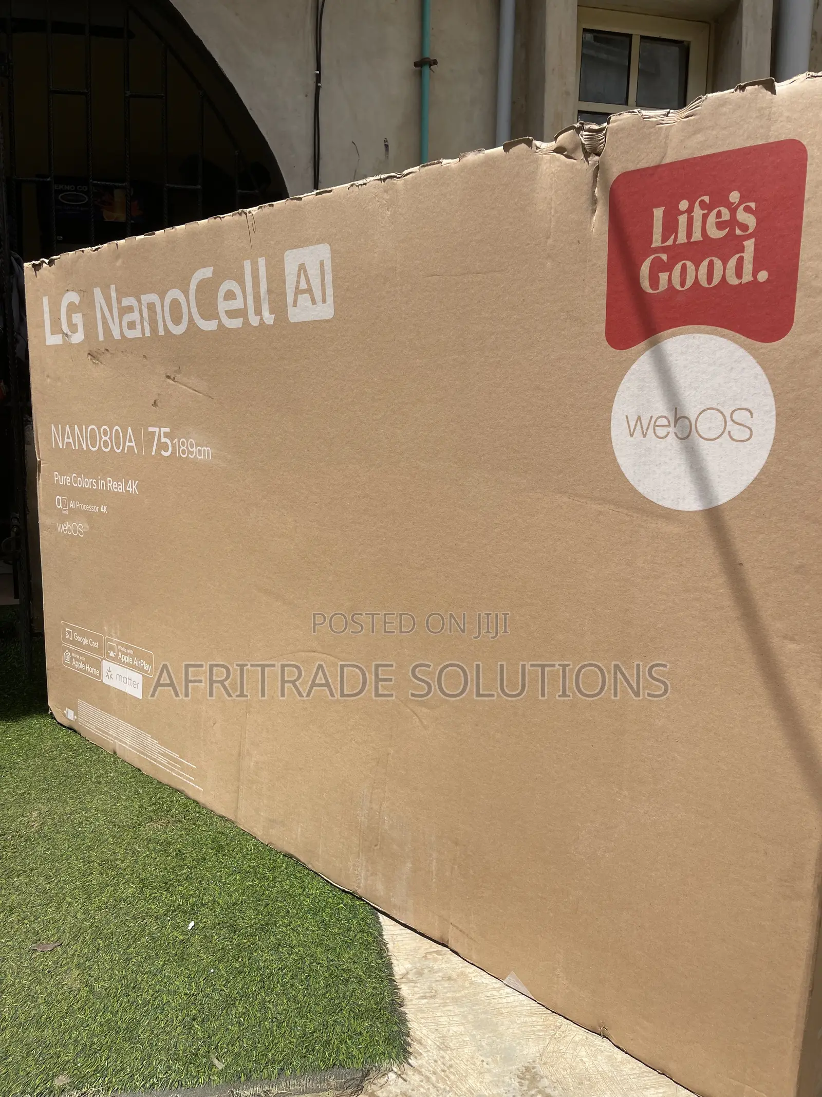 LG 75′′ Nano Smart Television – Brand New