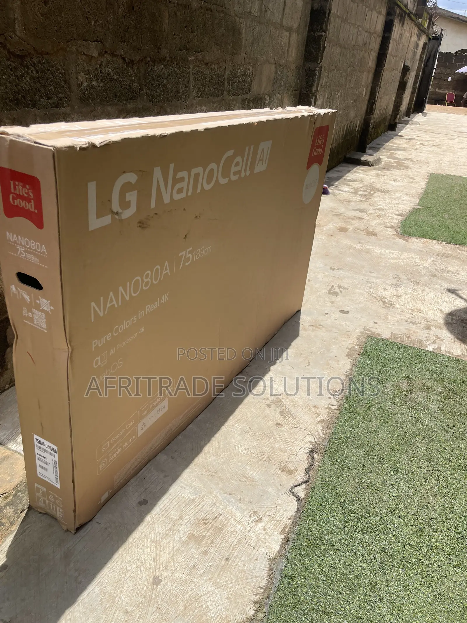 LG 75nano80t6a 75′′ Smart Nanocell TV
