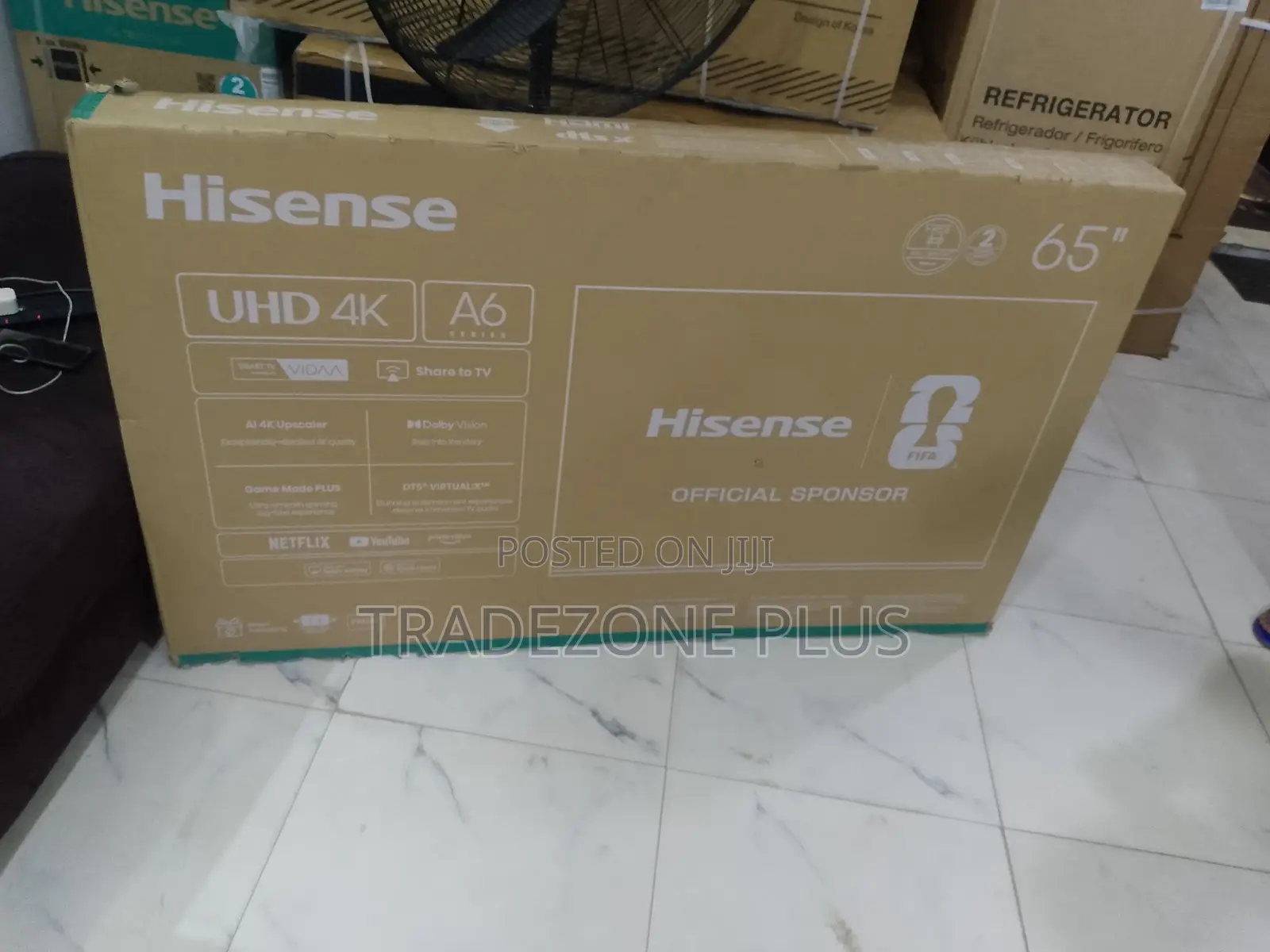 Hisense 65A6Q 65" Stylish Ultra HD Smart TV