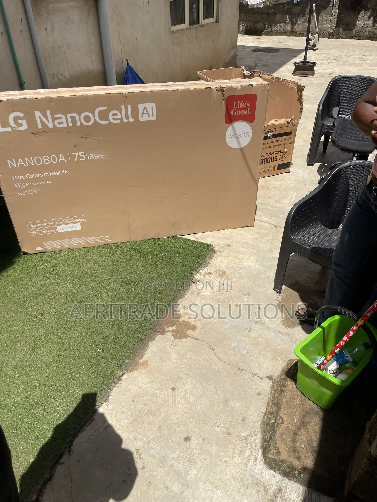 New LG 75′′ NanoCell Smart Television