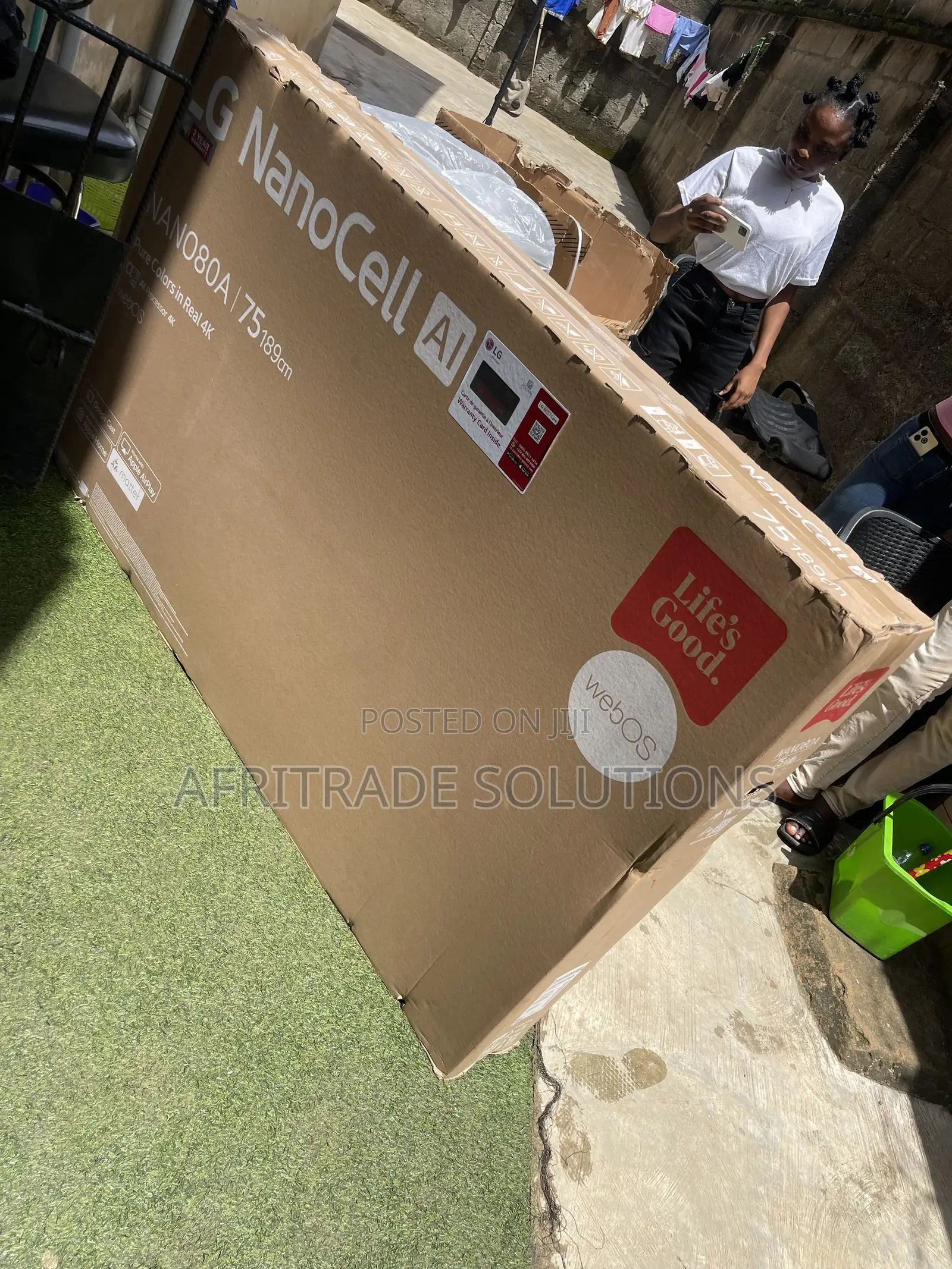 LG 75nano80t6a 75′′ Uhd Nano Smart TV