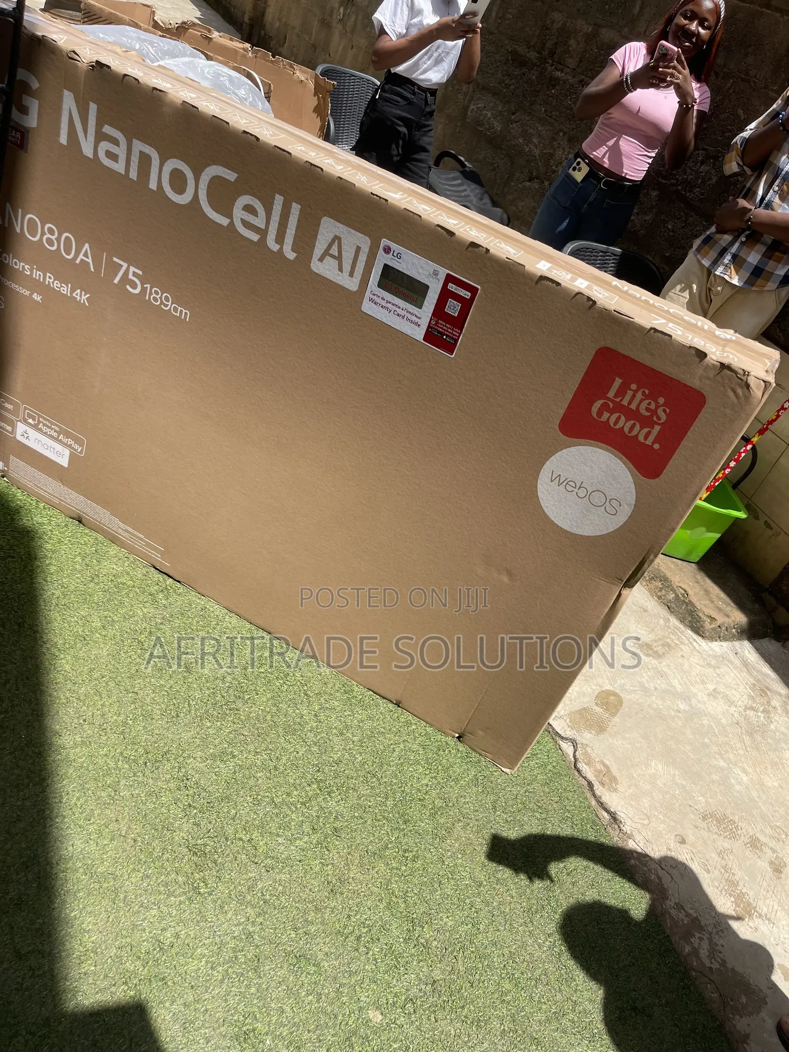 LG 75nano80t6a 75′′ Uhd Nano Smart TV