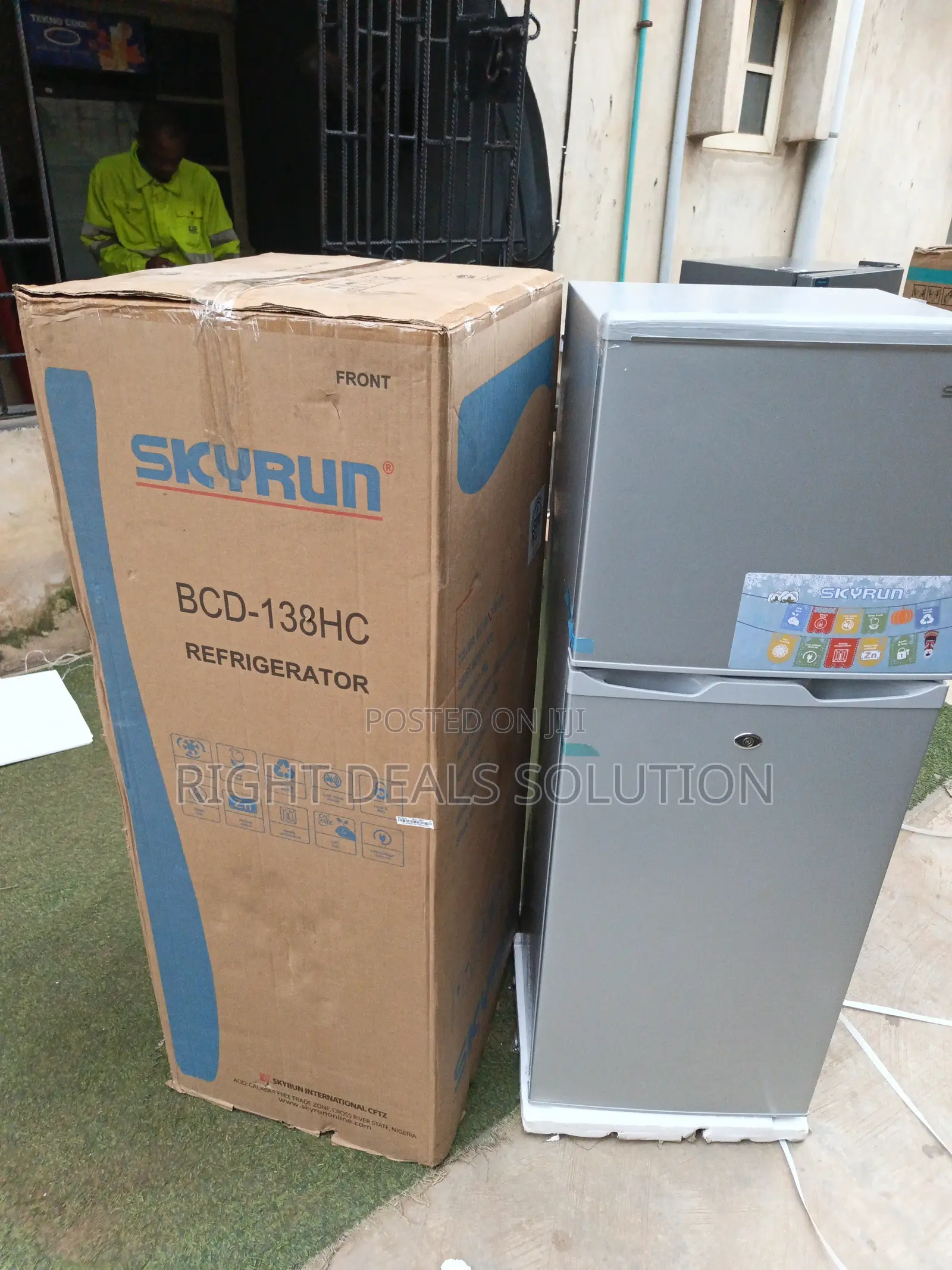 Skyrun 138HC Fridge – Reliable Cooling, Everyday Convenience