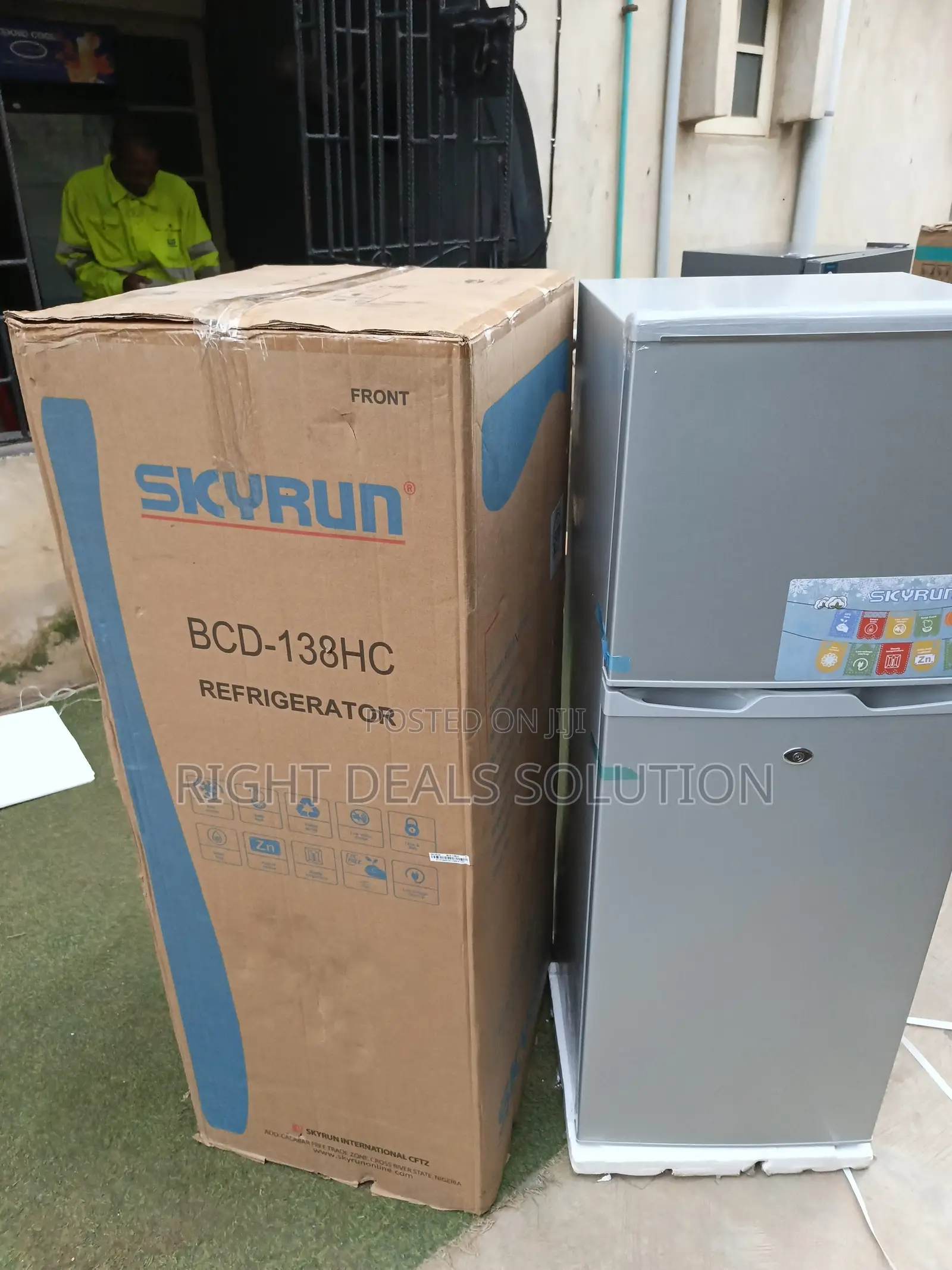 Skyrun 138HC Fridge – Reliable Cooling, Everyday Convenience