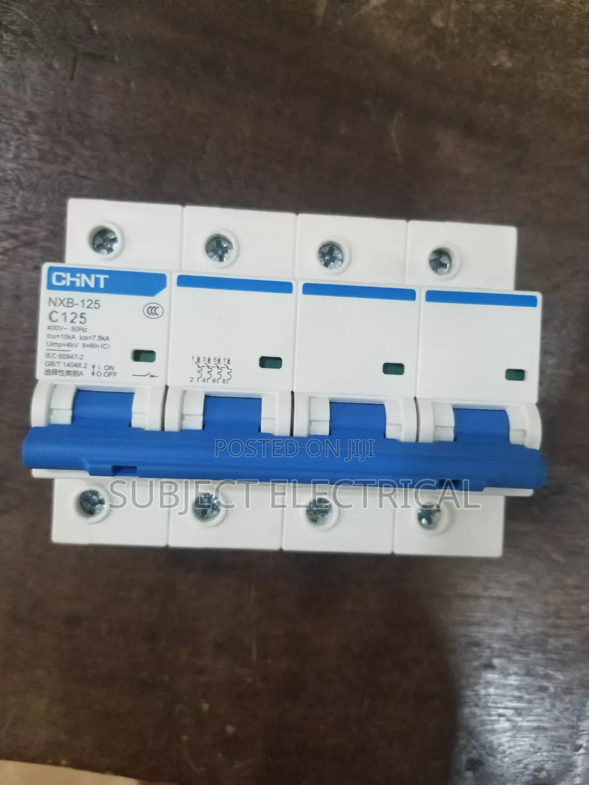 100amps 4pole MCB Breaker Chint