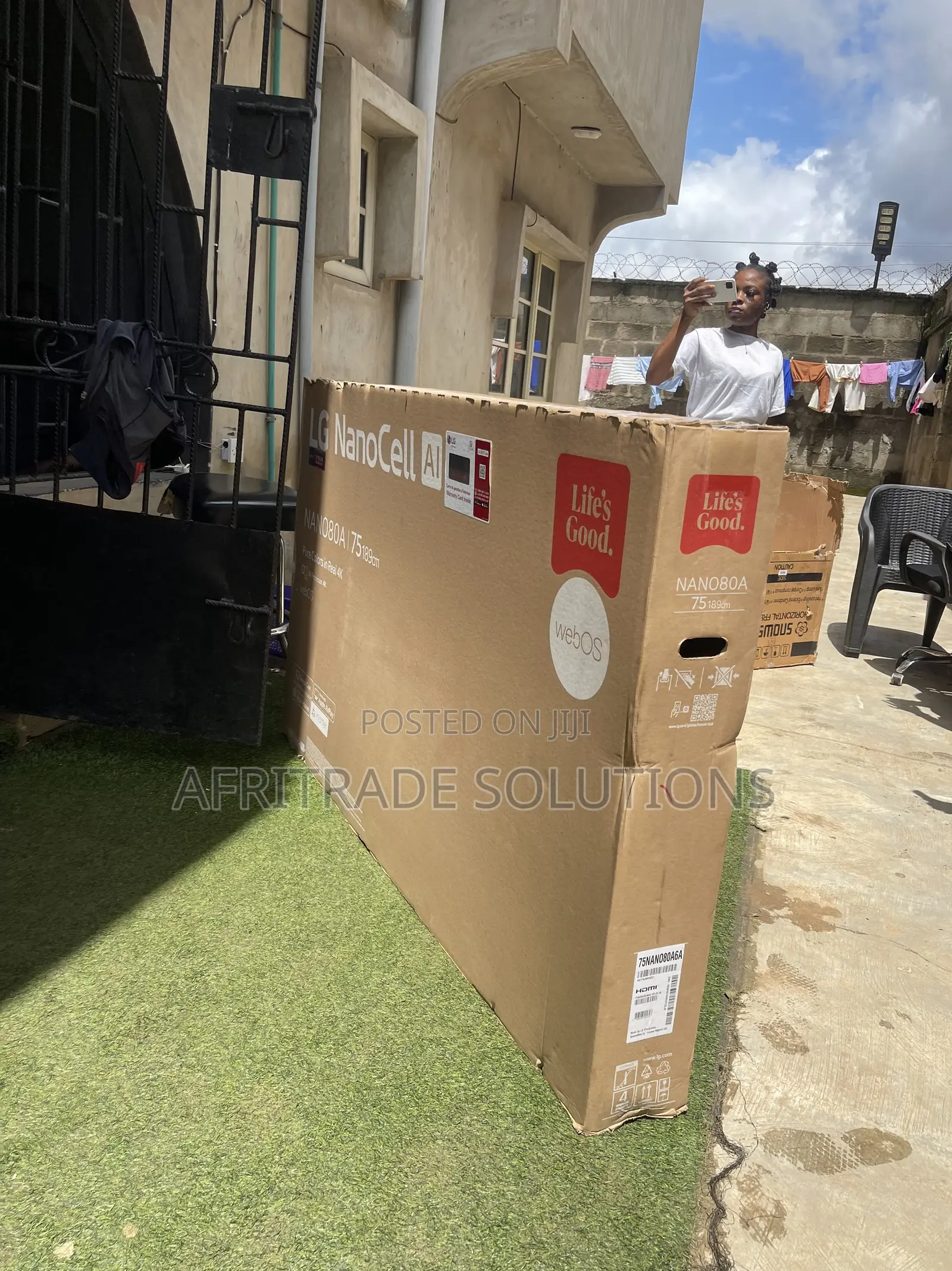LG 75NANO80T6A Nano Smart TV – 75 Inch