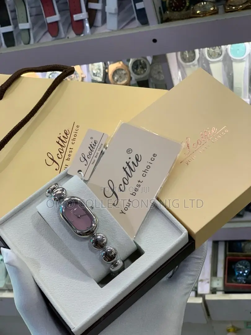 Original Scottie Ladies Chain Watch – Fully Boxed and Bag