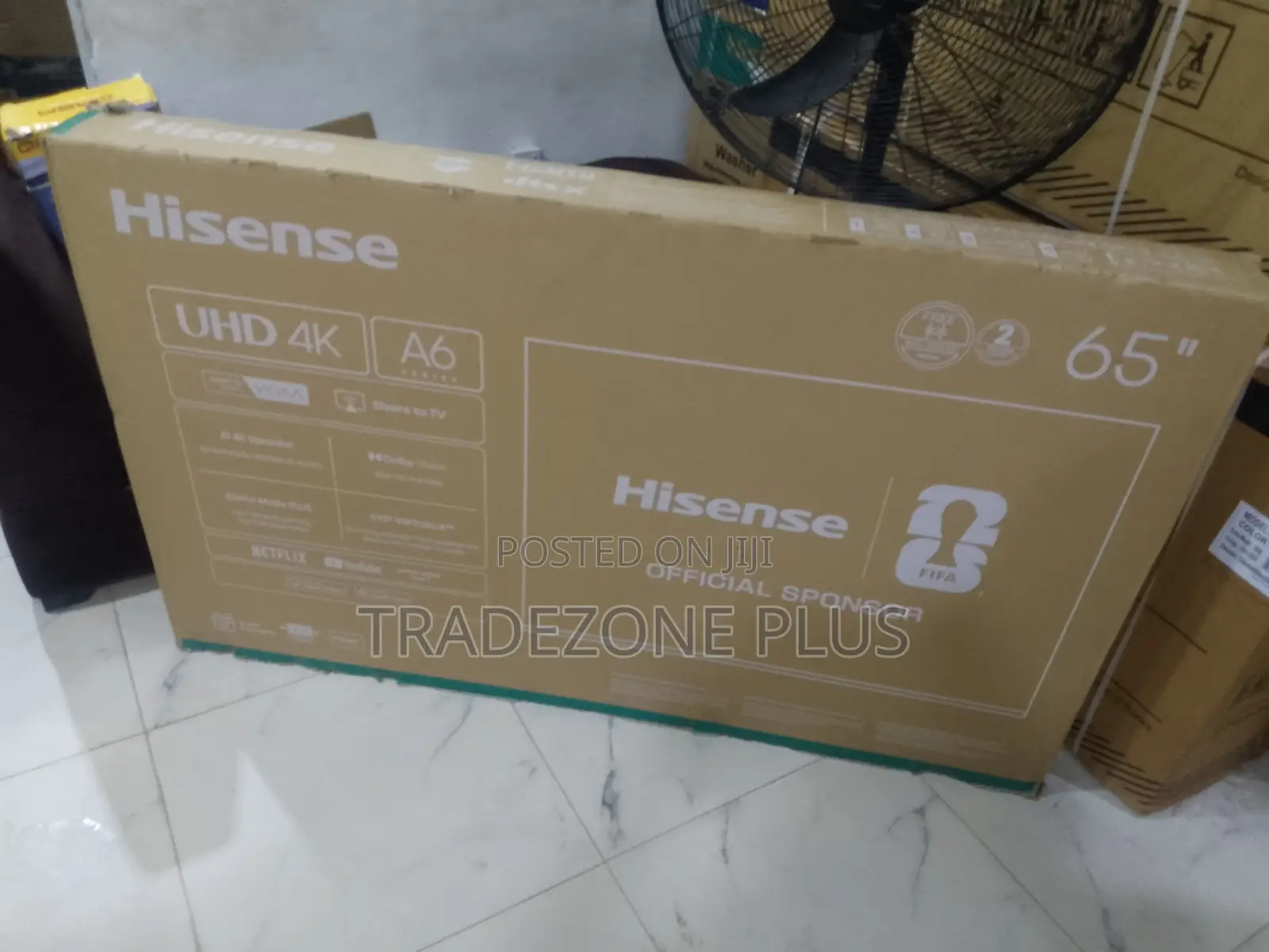 Hisense 65 Inch A6Q Series Ultra HD TV