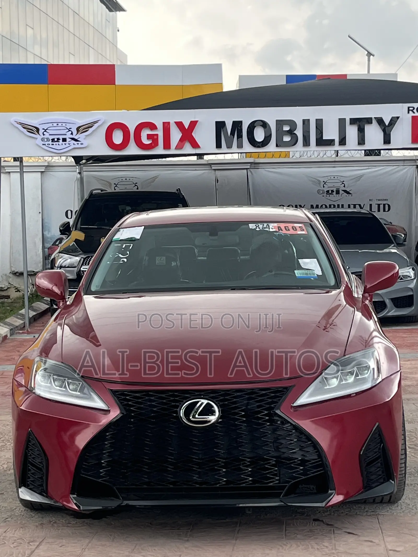 Lexus IS 2007 Red
