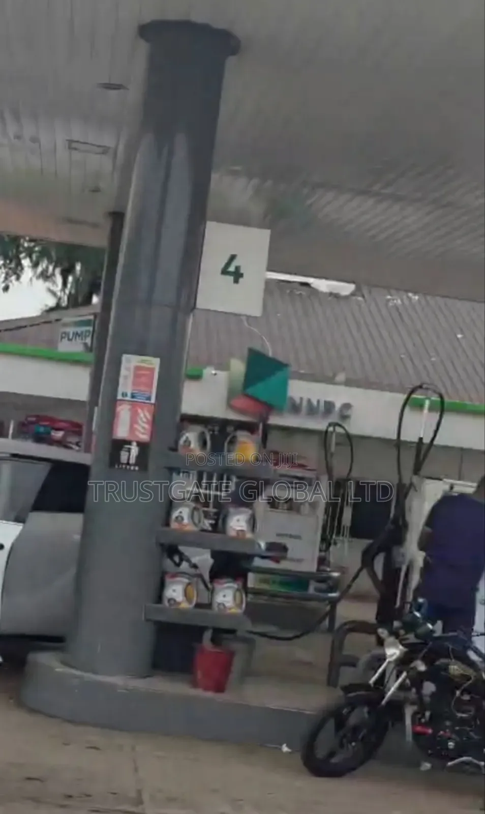 Functional Filling Station for Sale