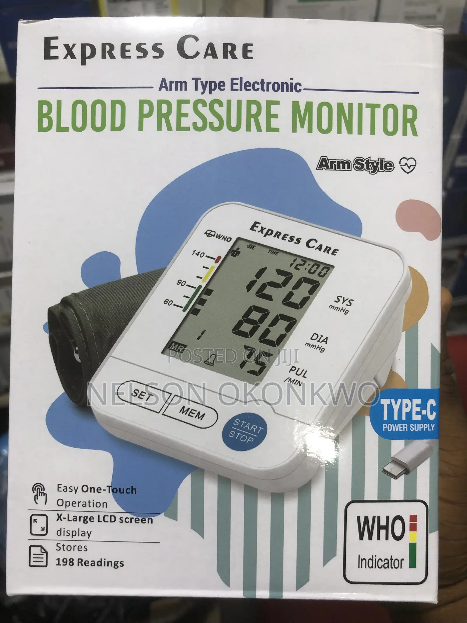Express Care Blood Pressure Monitor