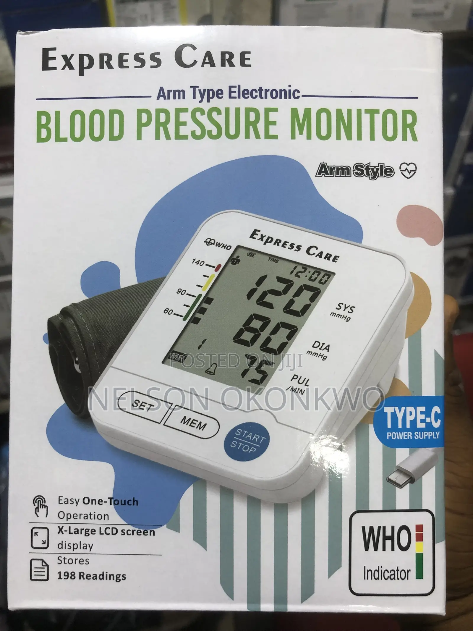 Express Care Blood Pressure Monitor