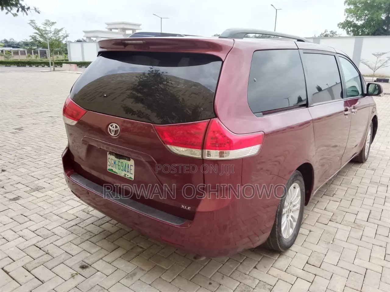 Toyota Sienna XLE 7 Passenger 2011 Red