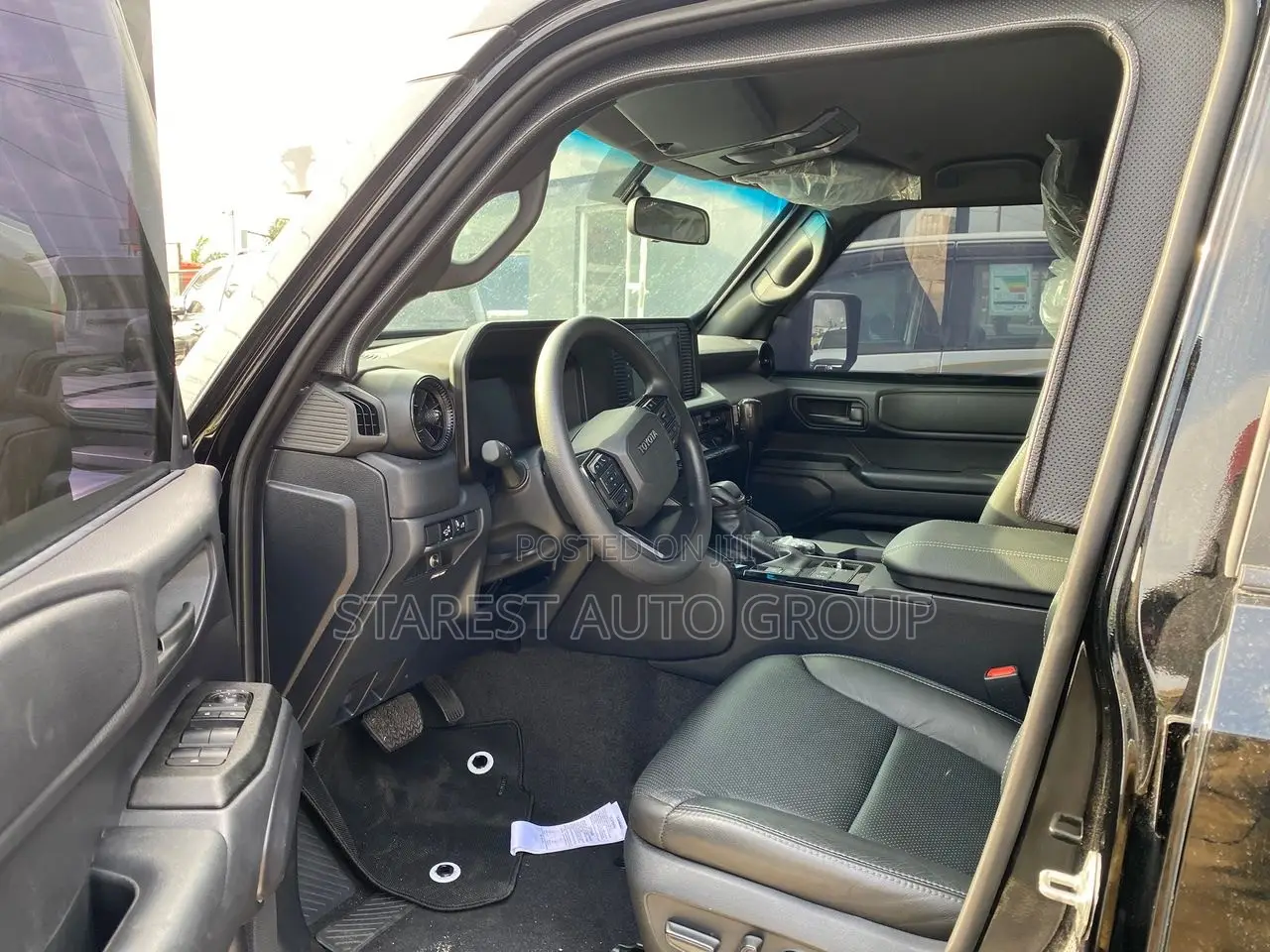 New Toyota Land Cruiser Prado 2.4 Petrol 2025 Black